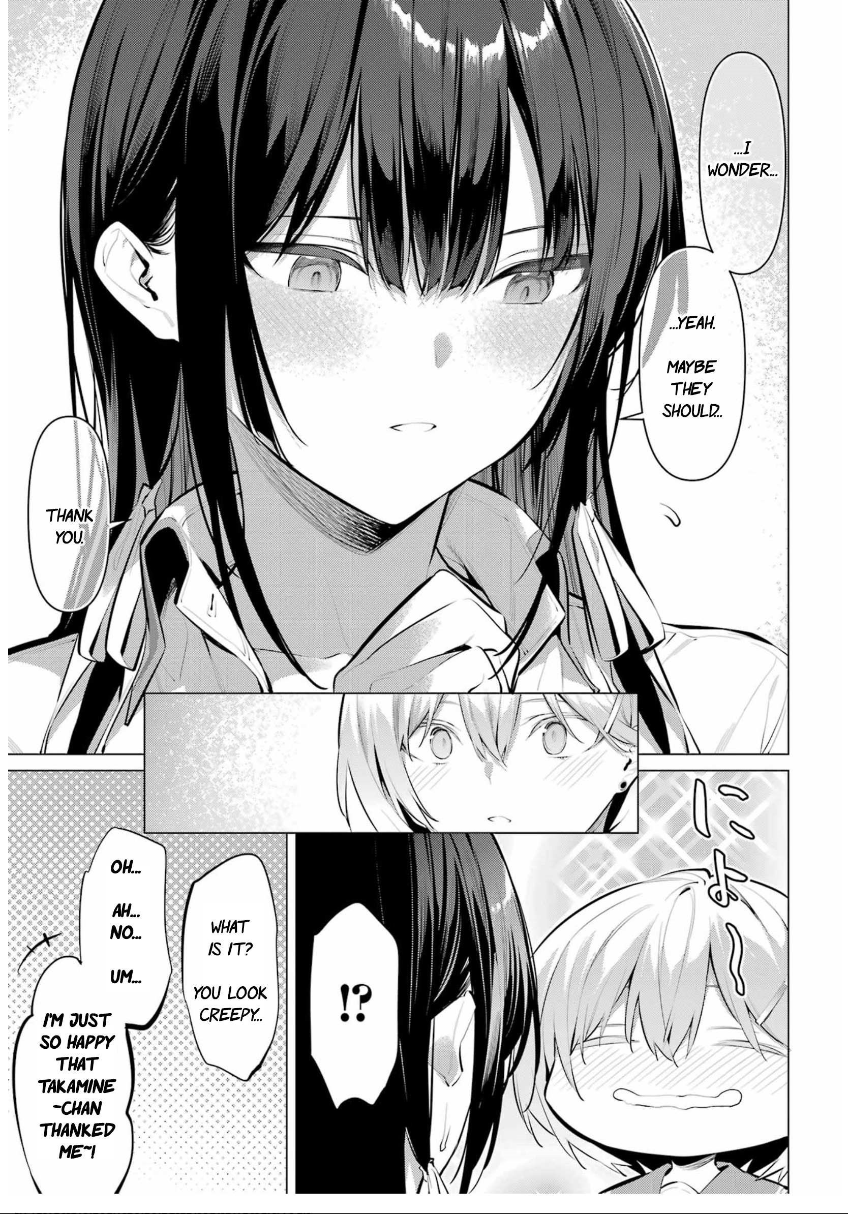Please Put Them On, Takamine-san Chapter 54 - Page 19 in English