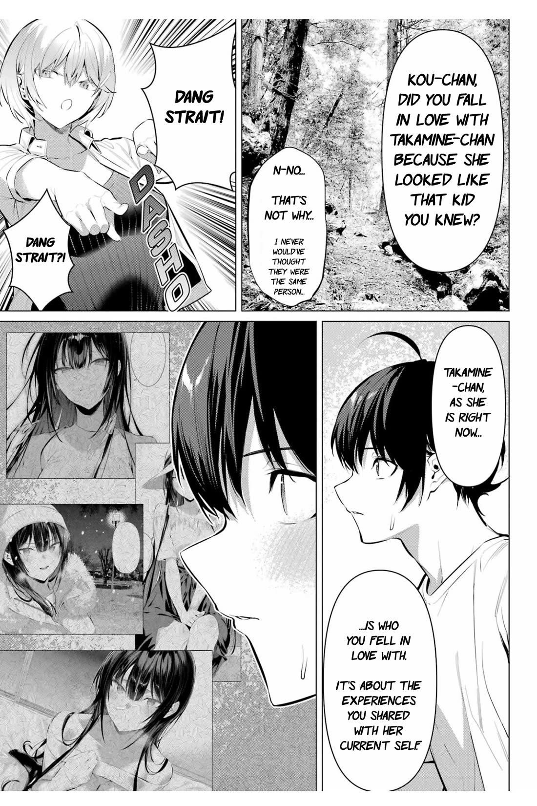 Please Put Them On, Takamine-san Chapter 59 - Page 21 in English