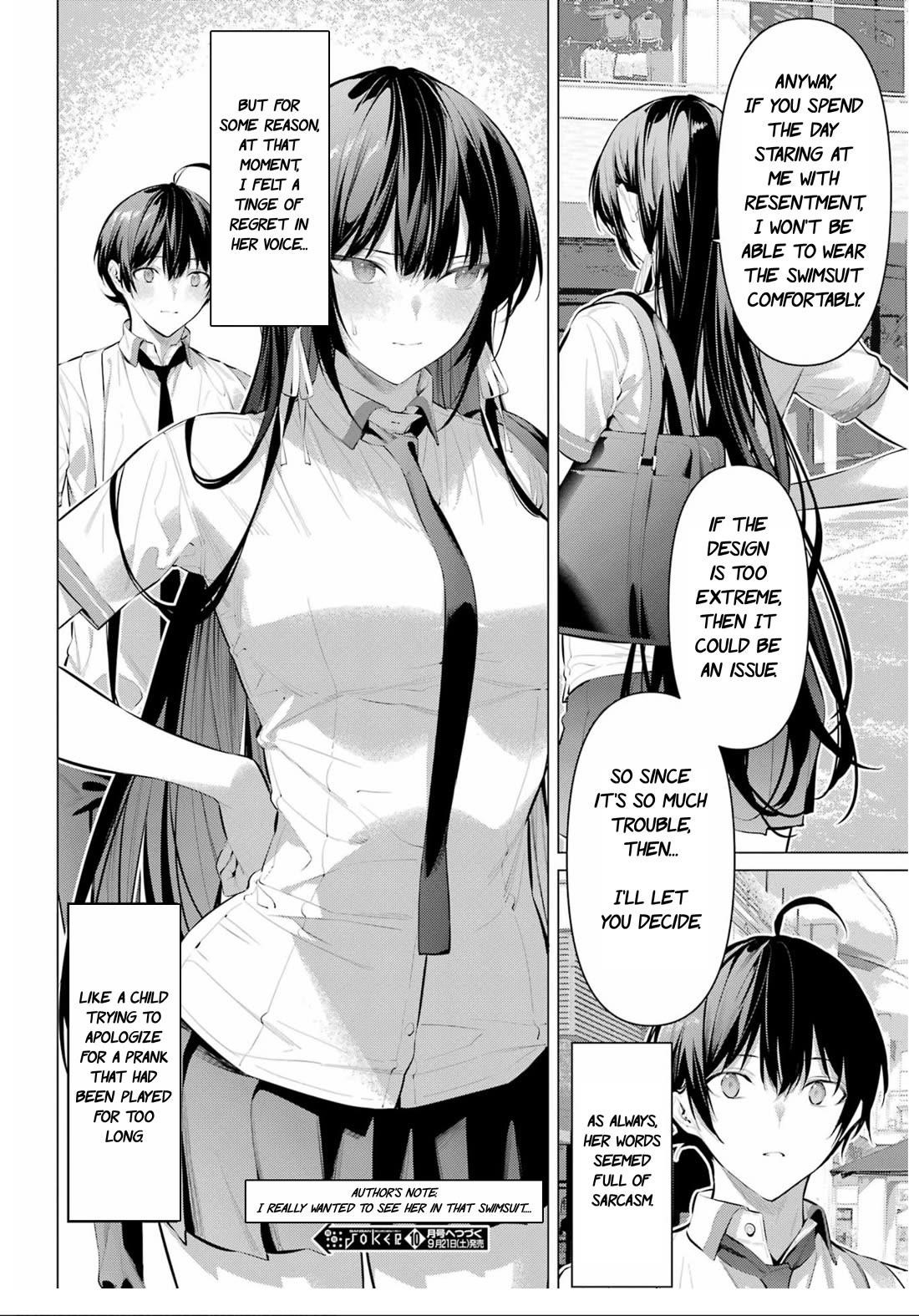 Please Put Them On, Takamine-san Chapter 60 - Page 24 in English
