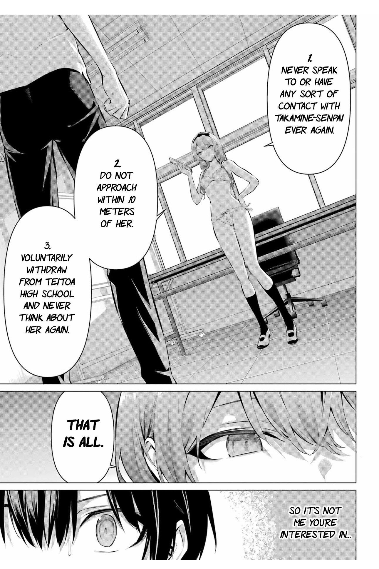 Please Put Them On, Takamine-san Chapter 64.2 - Page 12 in English