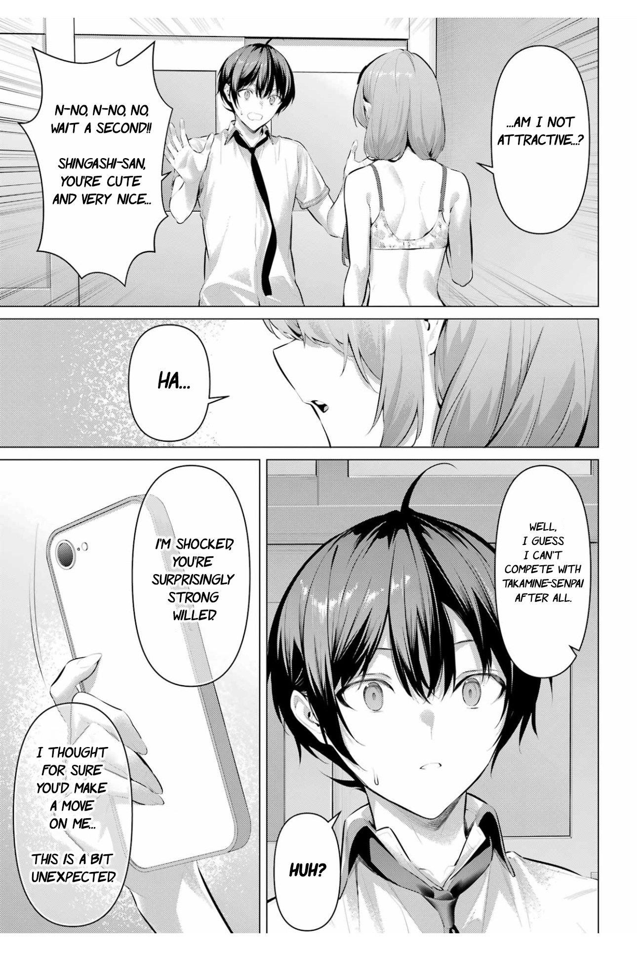 Please Put Them On, Takamine-san Chapter 64.2 - Page 8 in English