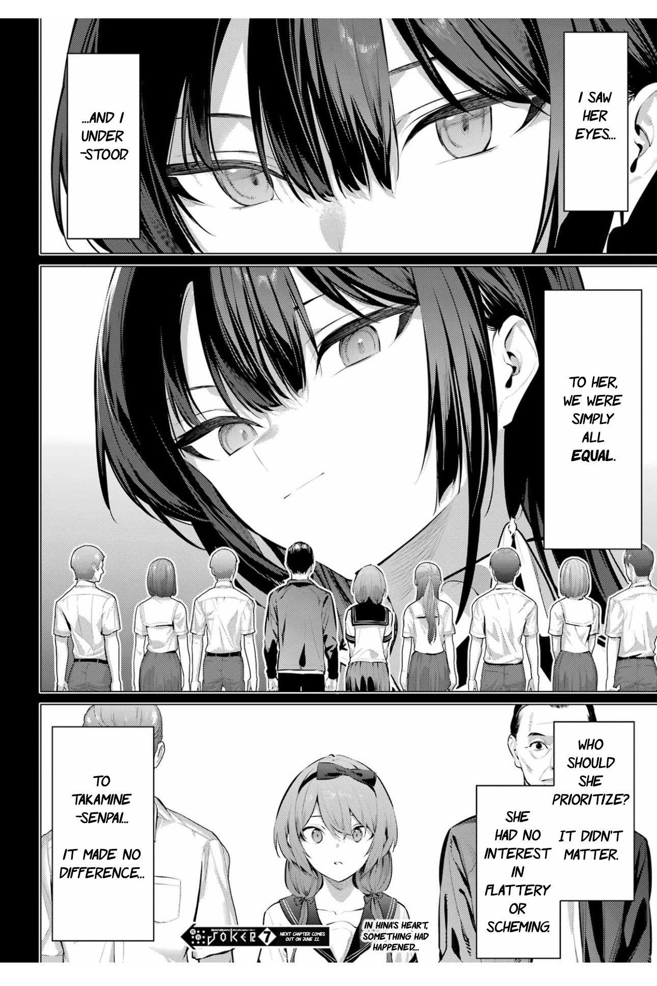 Please Put Them On, Takamine-san Chapter 65 - Page 14 in English
