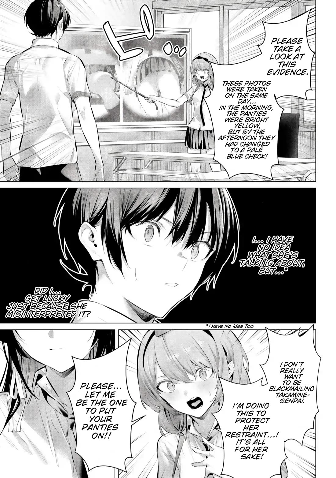 Please Put Them On, Takamine-san Chapter 66.2 - Page 10 in English