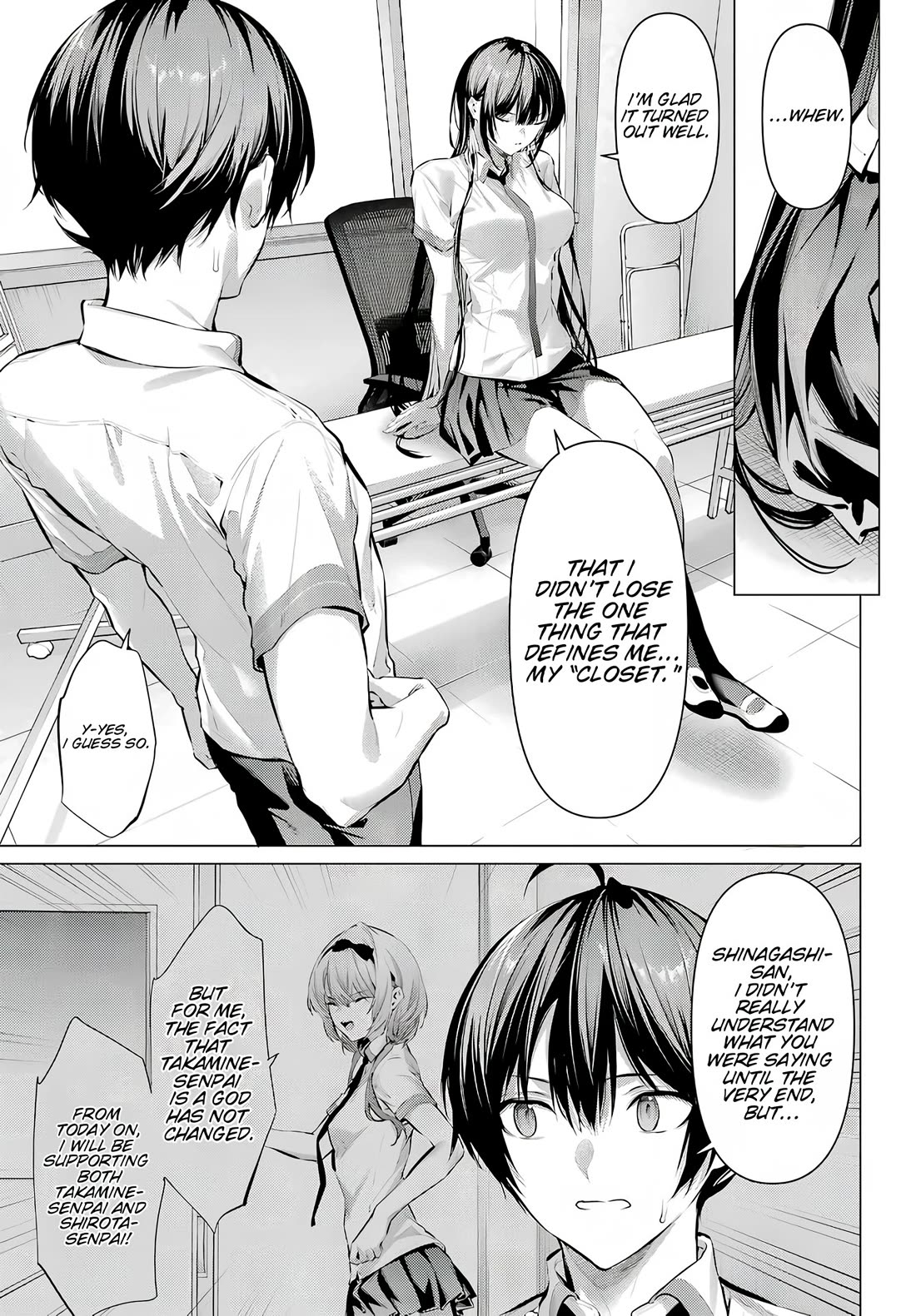 Please Put Them On, Takamine-san Chapter 68.2 - Page 8 in English