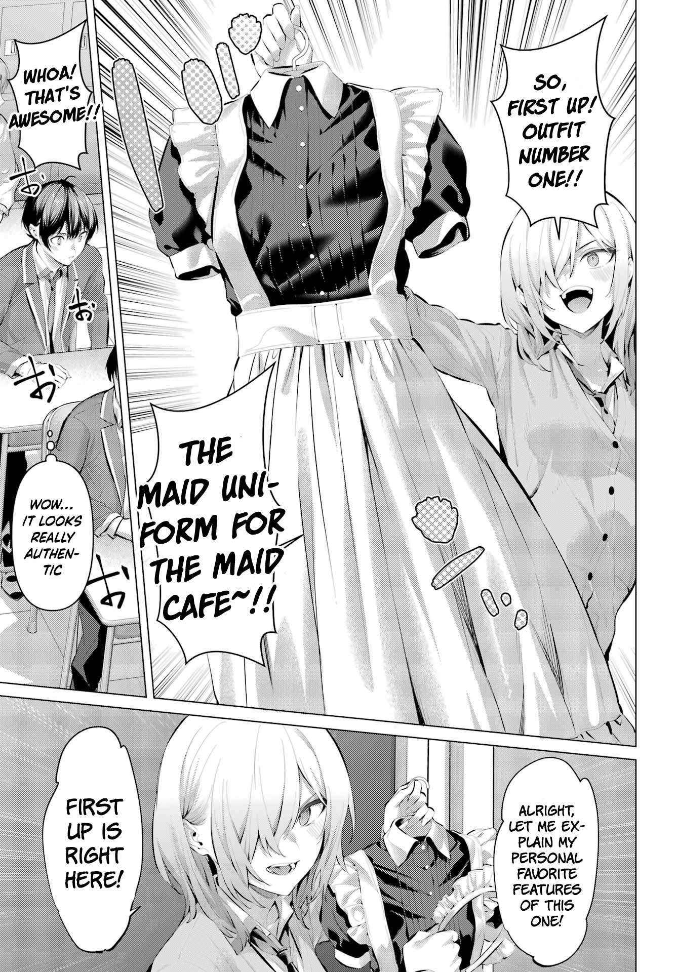 Please Put Them On, Takamine-san Chapter 69.1 - Page 8 in English