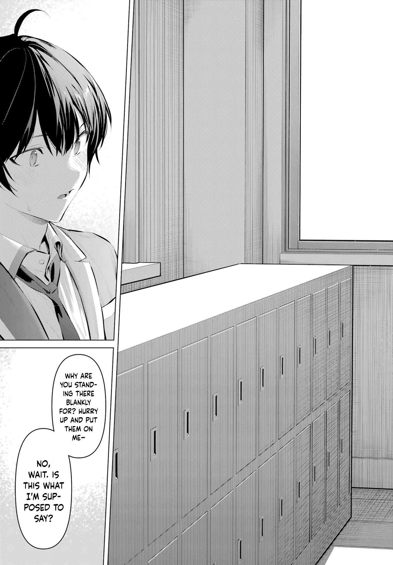 Please Put Them On, Takamine-san Chapter 69.2 - Page 12 in English
