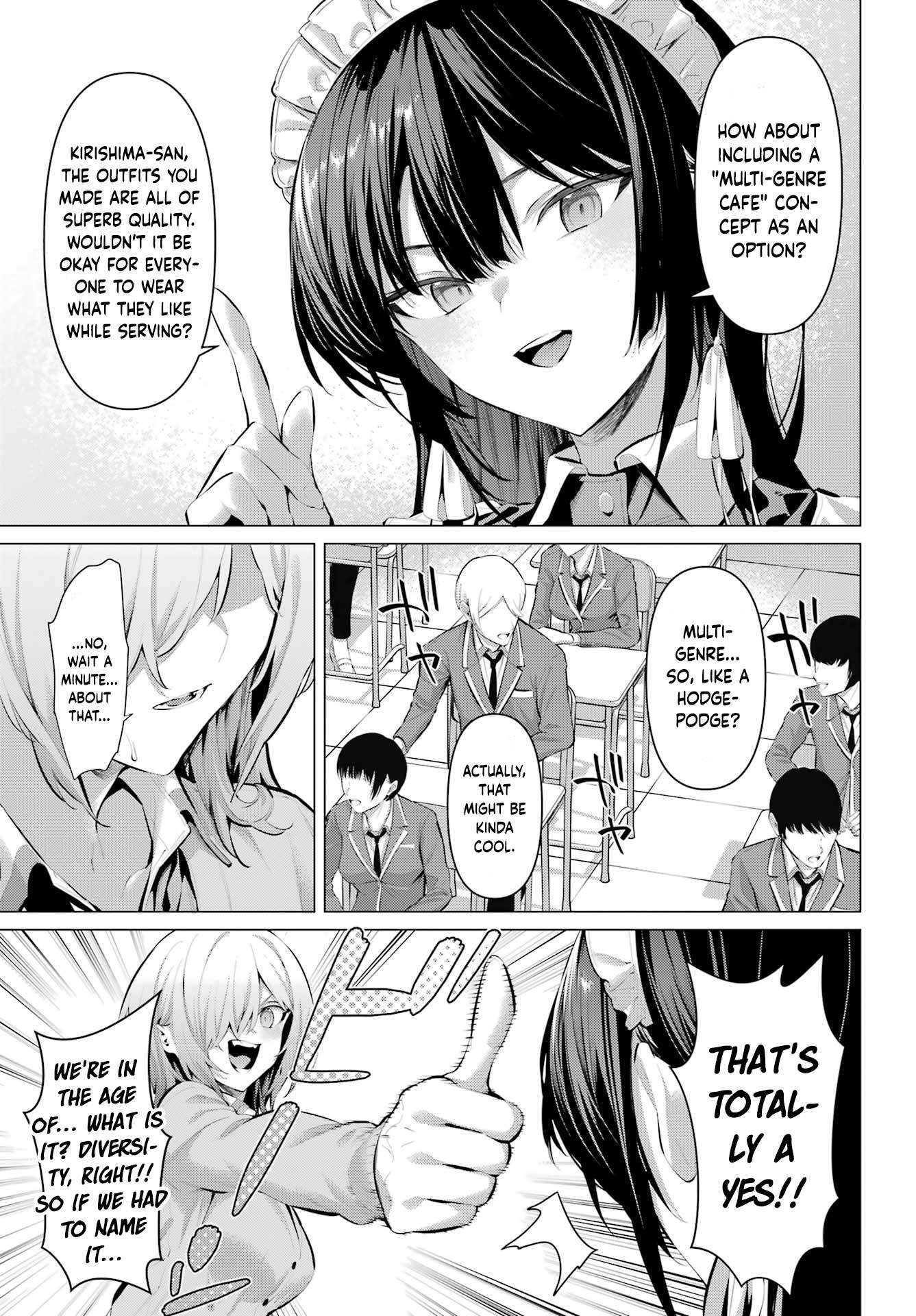 Please Put Them On, Takamine-san Chapter 69.2 - Page 17 in English