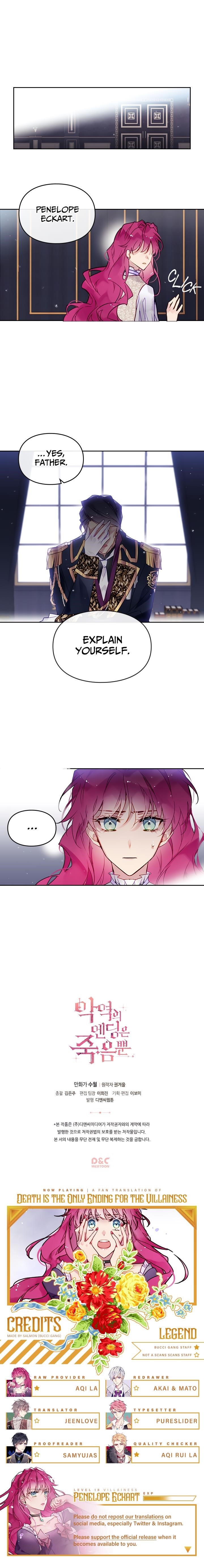 Death Is The Only Ending For The Villainess Chapter 25 - Page 8 in English