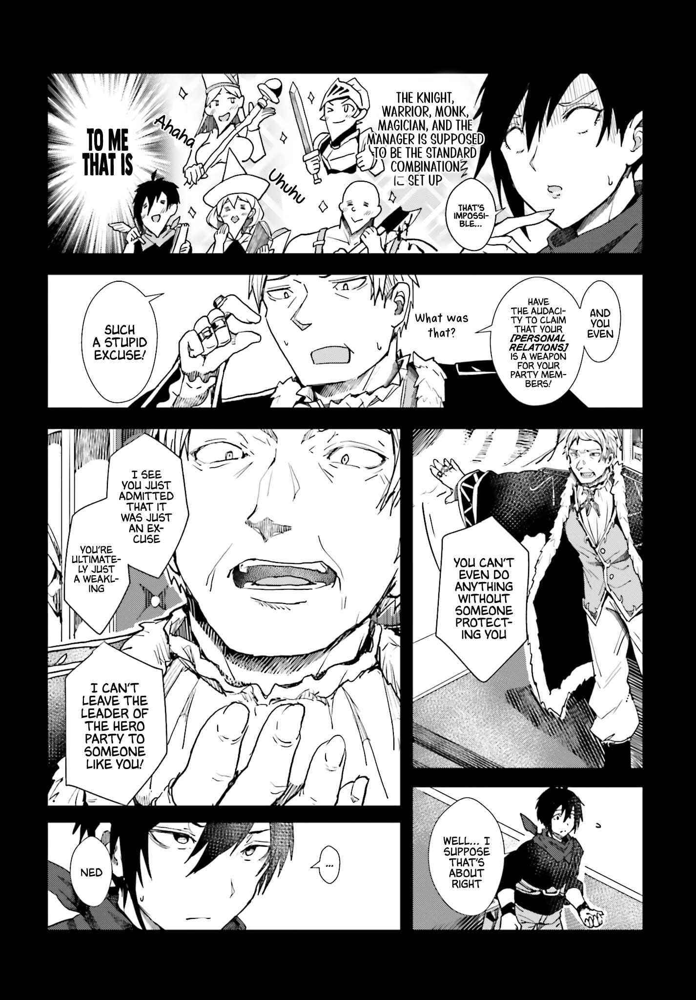 A Heroic Tale About Starting With a Personal Relations Cheat(Ability) and Letting Others Do the Job Chapter 1 - Page 12 in English