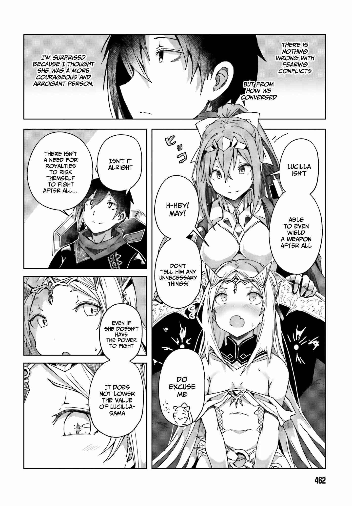 A Heroic Tale About Starting With a Personal Relations Cheat(Ability) and Letting Others Do the Job Chapter 3 - Page 12 in English
