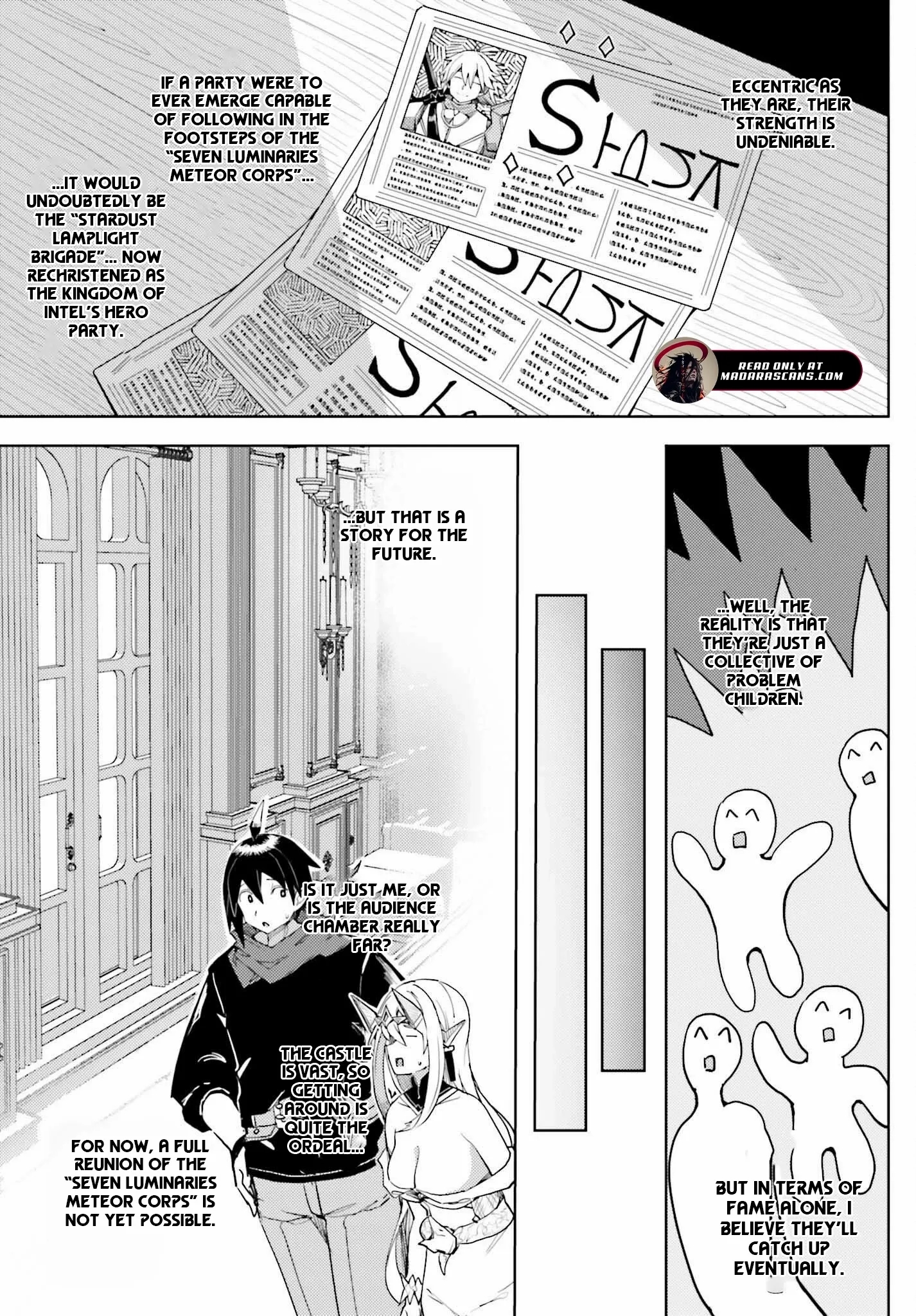 A Heroic Tale About Starting With a Personal Relations Cheat(Ability) and Letting Others Do the Job Chapter 32 - Page 5 in English