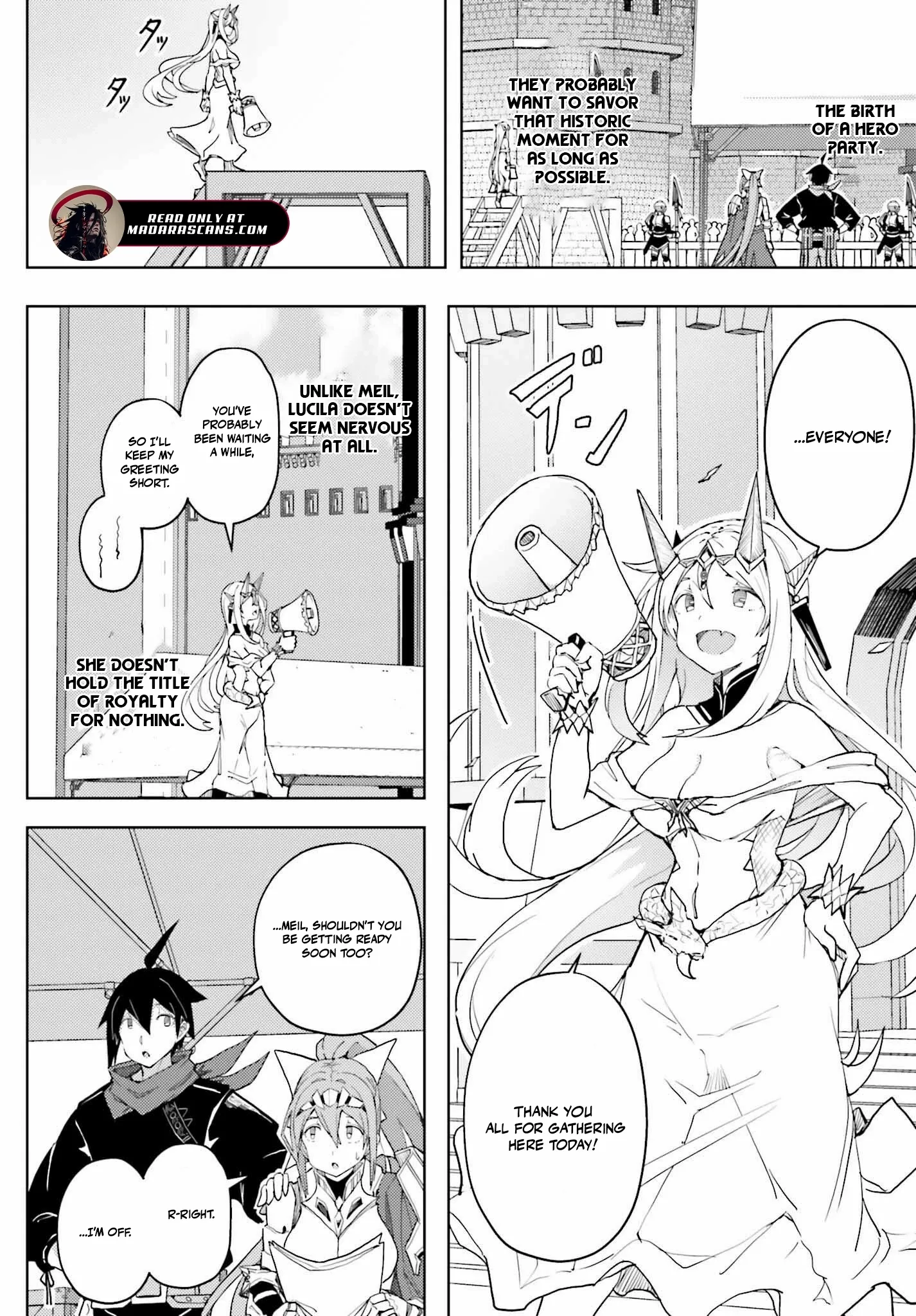A Heroic Tale About Starting With a Personal Relations Cheat(Ability) and Letting Others Do the Job Chapter 34 - Page 10 in English