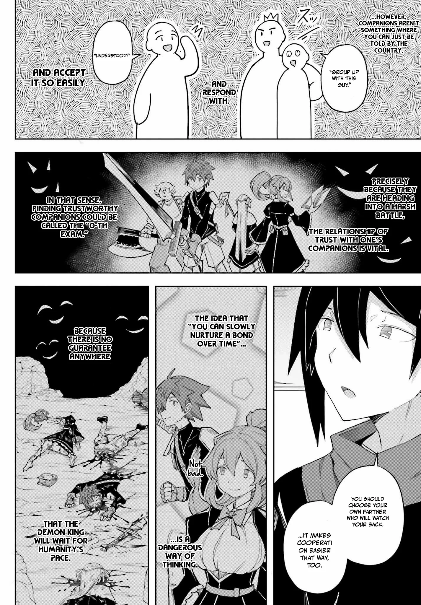 A Heroic Tale About Starting With a Personal Relations Cheat(Ability) and Letting Others Do the Job Chapter 34 - Page 8 in English