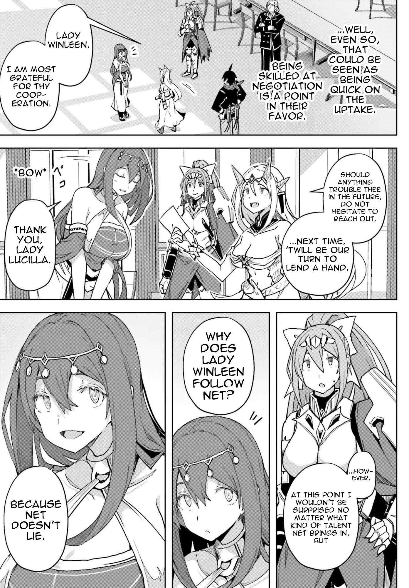 A Heroic Tale About Starting With a Personal Relations Cheat(Ability) and Letting Others Do the Job Chapter 36 - Page 10 in English