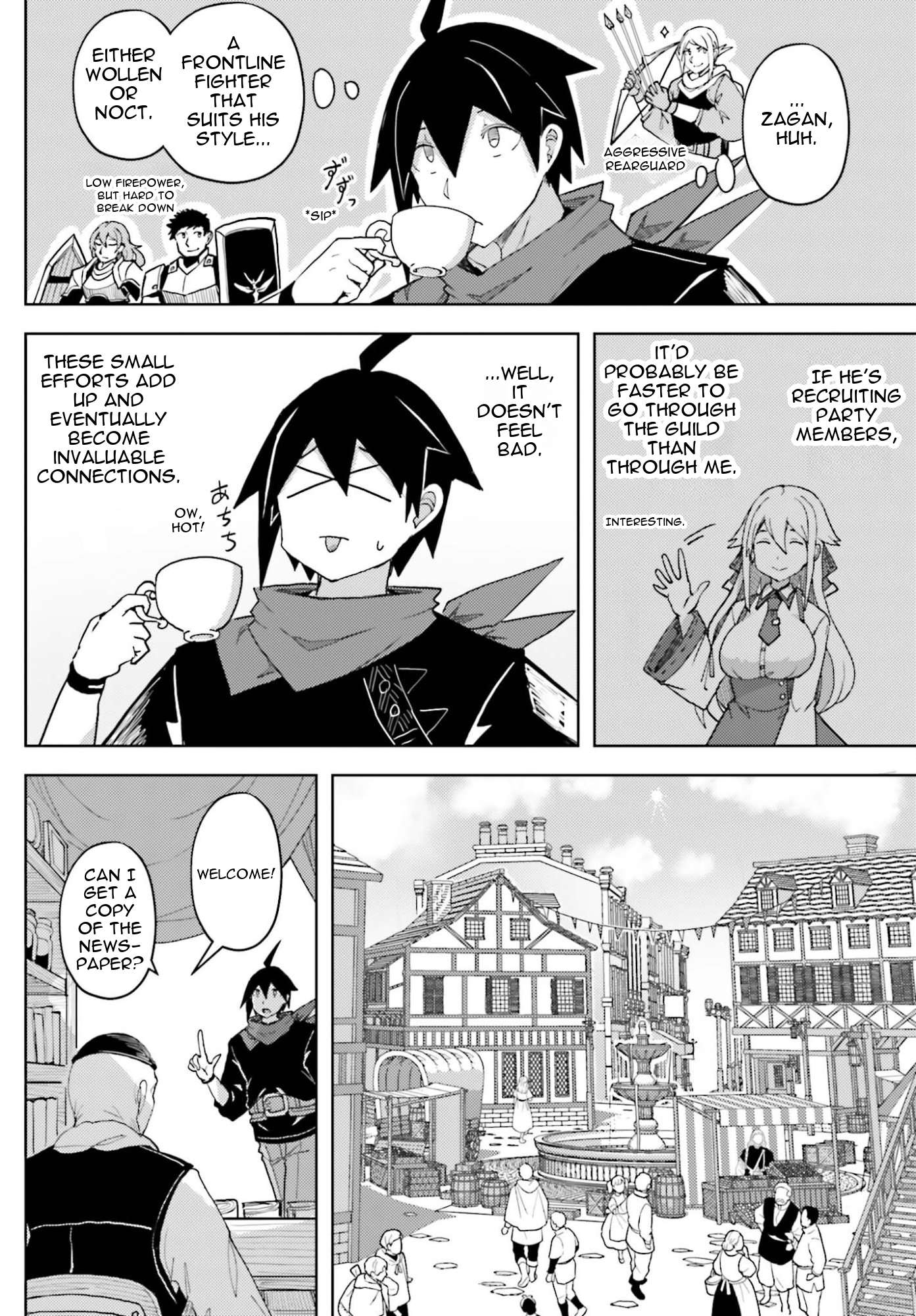 A Heroic Tale About Starting With a Personal Relations Cheat(Ability) and Letting Others Do the Job Chapter 38 - Page 5 in English