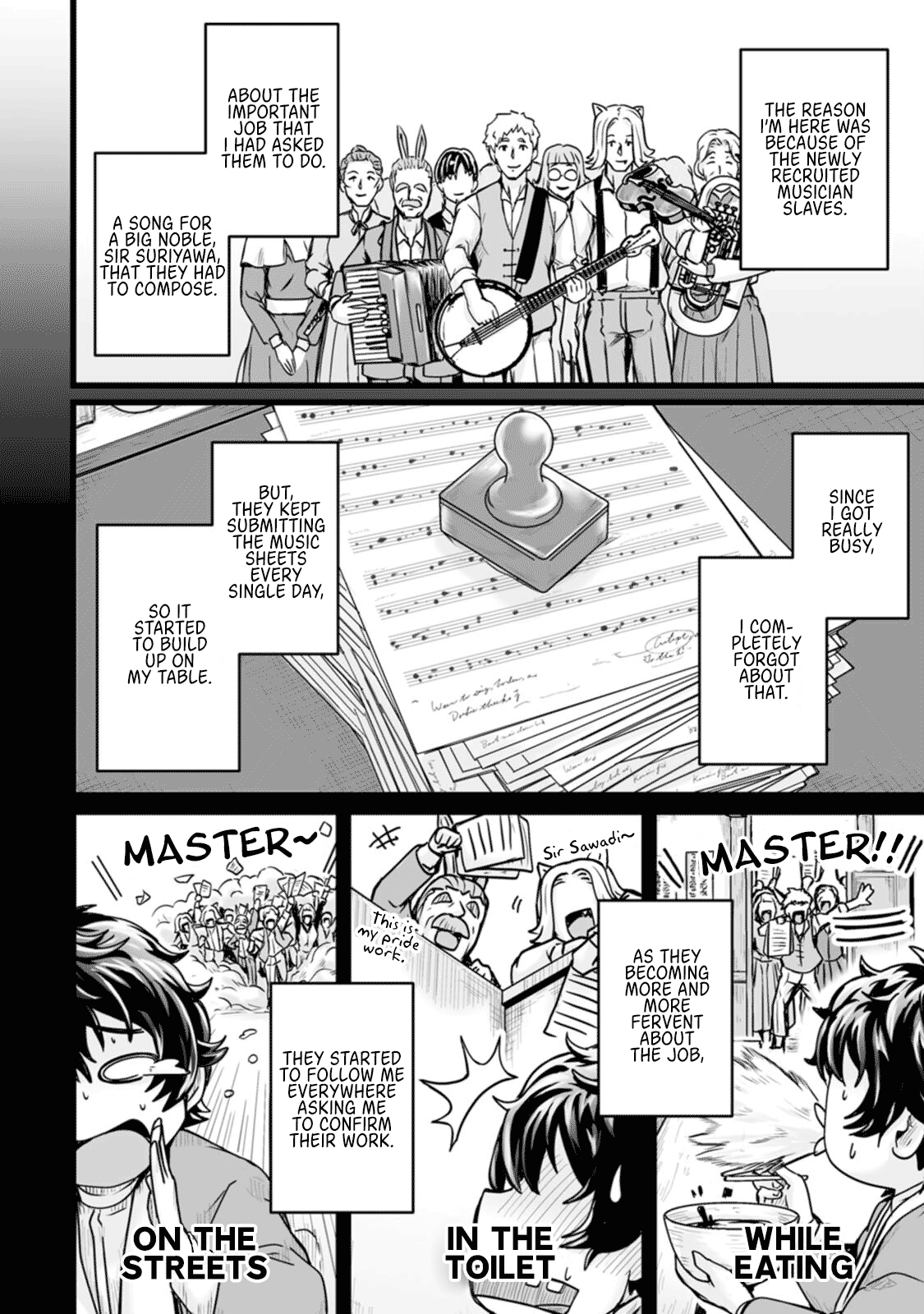 Living in Another World by Taking Commissions ~A Relaxing and Comfy Life of The Restoration Magician’s Staffing Agency~ Chapter 14 - Page 16 in English
