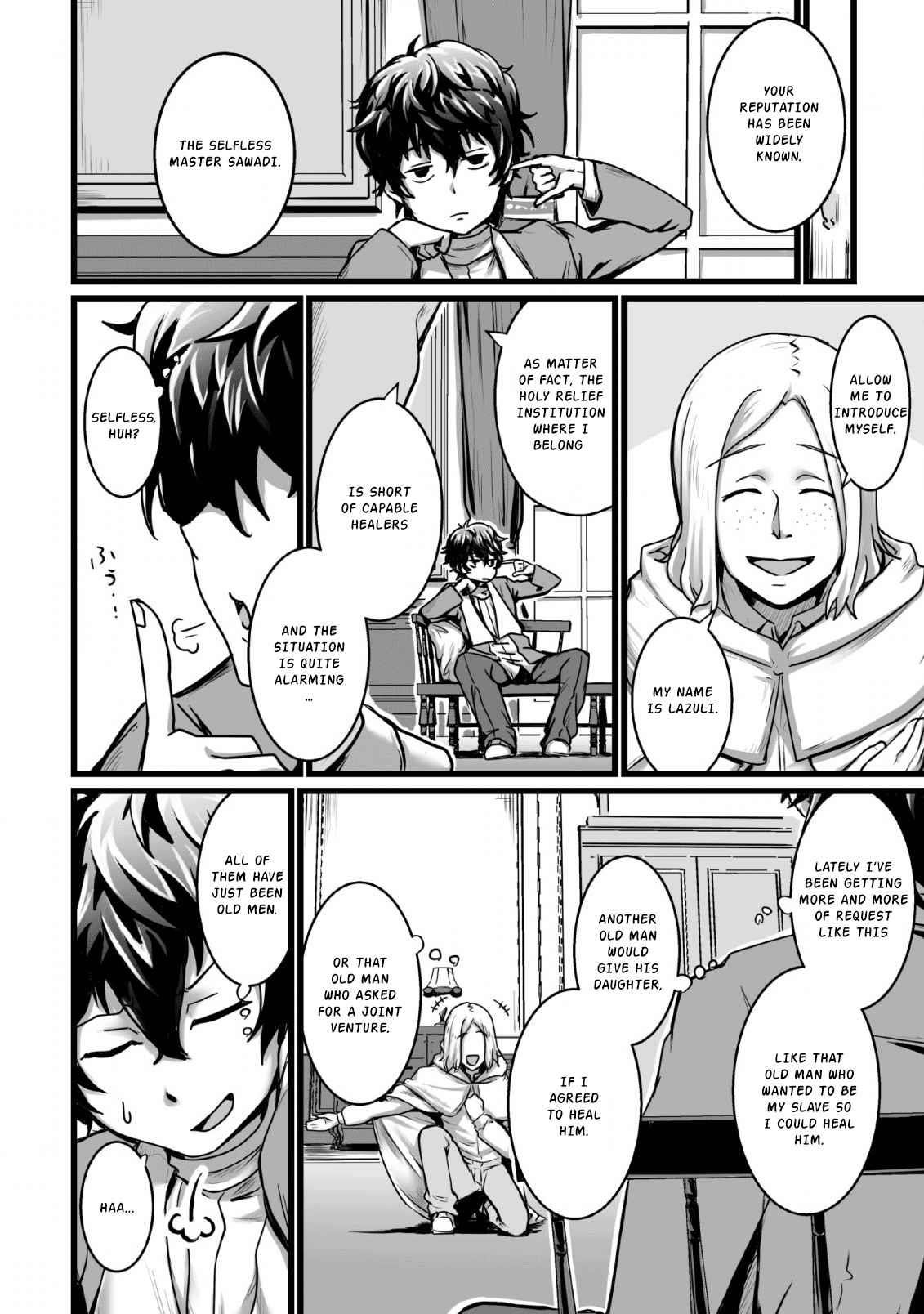 Living in Another World by Taking Commissions ~A Relaxing and Comfy Life of The Restoration Magician’s Staffing Agency~ Chapter 2 - Page 8 in English