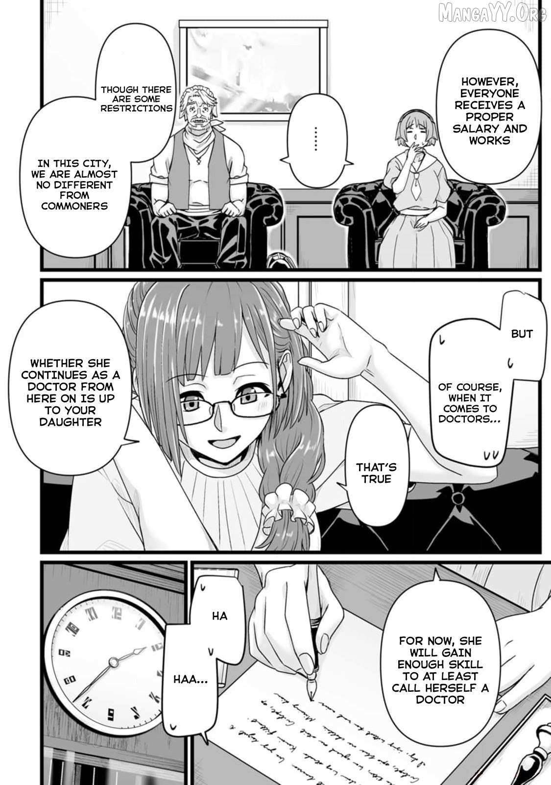 Living in Another World by Taking Commissions ~A Relaxing and Comfy Life of The Restoration Magician’s Staffing Agency~ Chapter 32.1 - Page 8 in English