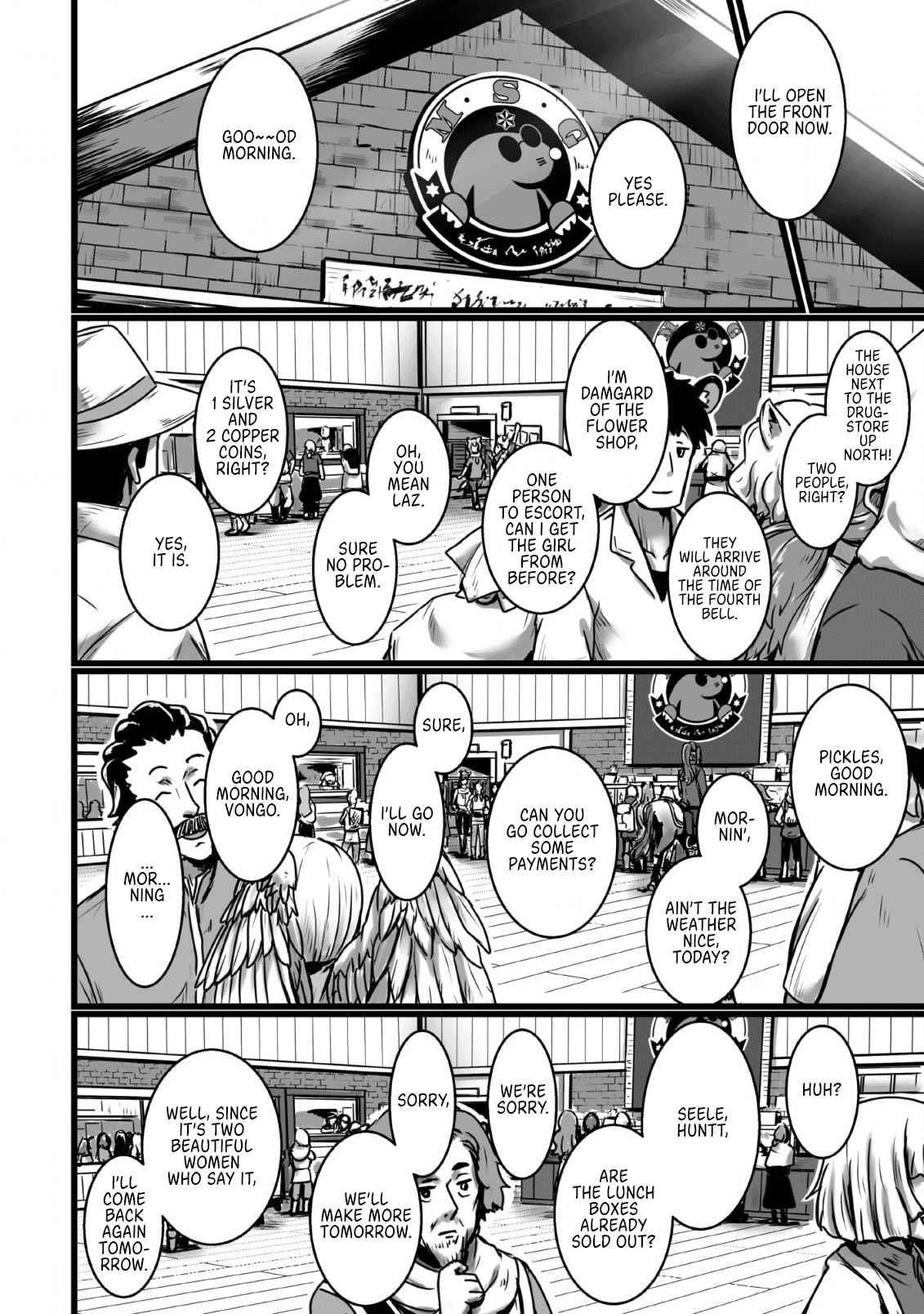 Living in Another World by Taking Commissions ~A Relaxing and Comfy Life of The Restoration Magician’s Staffing Agency~ Chapter 4 - Page 22 in English