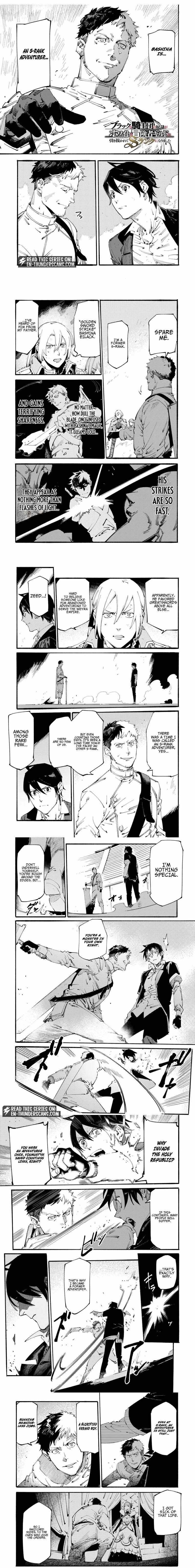 The Slave of the “Black Knights” is Recruited by the “White Adventurer’s Guild” as a S Rank Adventurer Chapter 18 - Page 1 in English