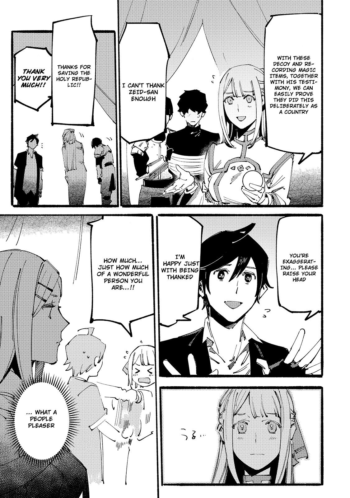 The Slave of the “Black Knights” is Recruited by the “White Adventurer’s Guild” as a S Rank Adventurer Chapter 7 - Page 23 in English