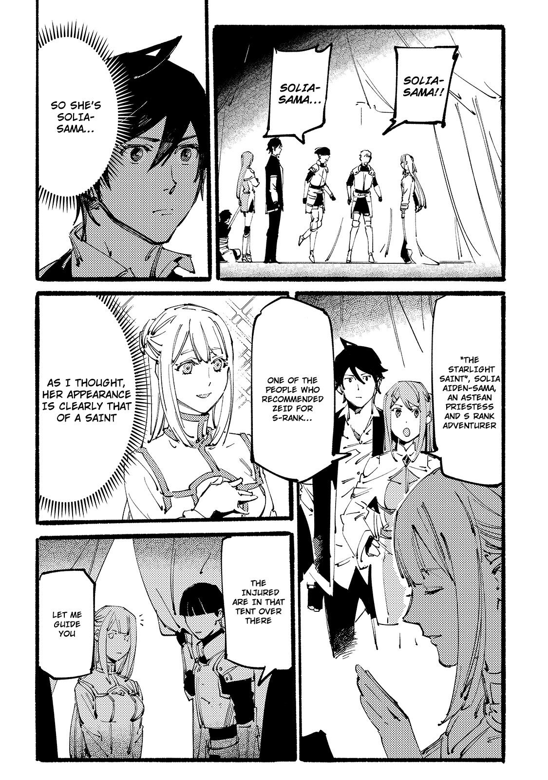 The Slave of the “Black Knights” is Recruited by the “White Adventurer’s Guild” as a S Rank Adventurer Chapter 7 - Page 3 in English