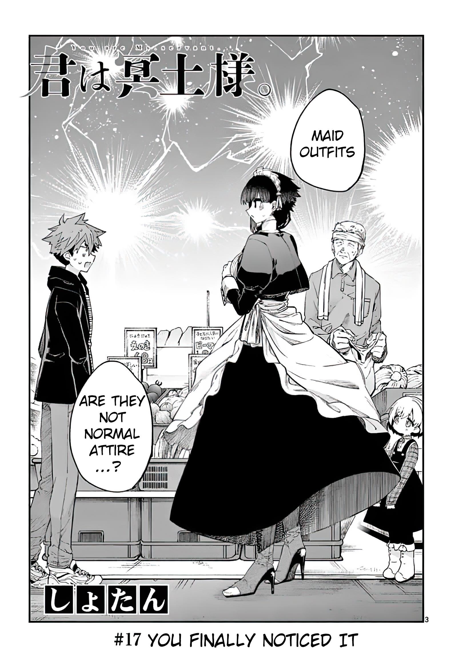 You are Ms. Servant Chapter 17 - Page 3 in English
