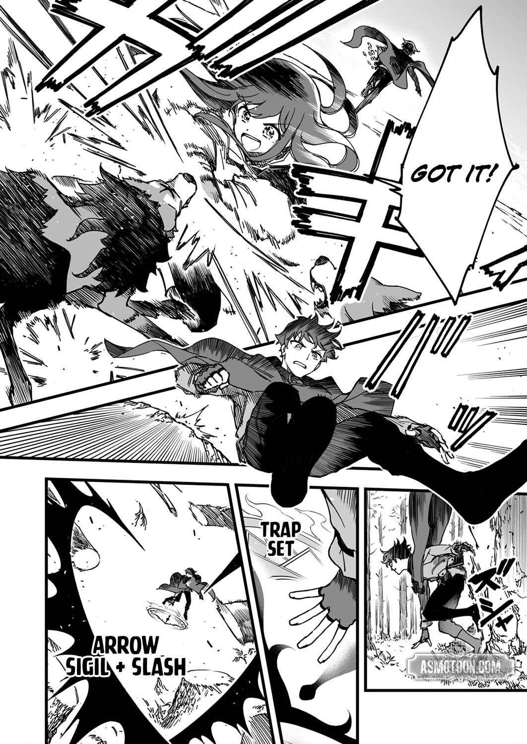 The Unfortunate ‘Trapper’ Cast Out of the Hero’s Party Will Defy Fate and Become the Strongest with the Unique Skill ‘Arrow’ Chapter 5 - Page 24 in English