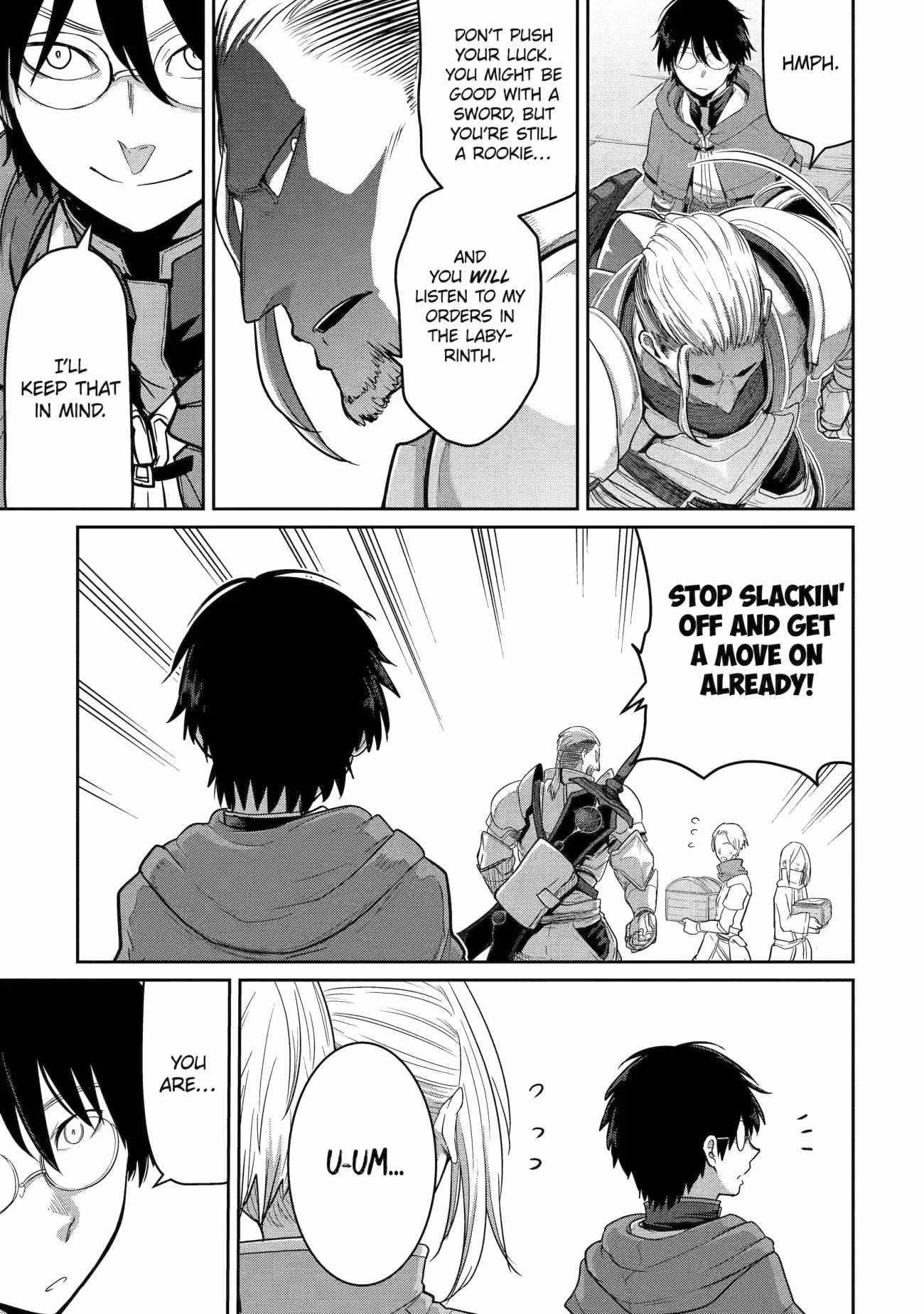 My Blade Will Lead the Way! Abandoned in a Labyrinth as a Directionally Challenged S-Rank Swordsman Chapter 1 - Page 9 in English