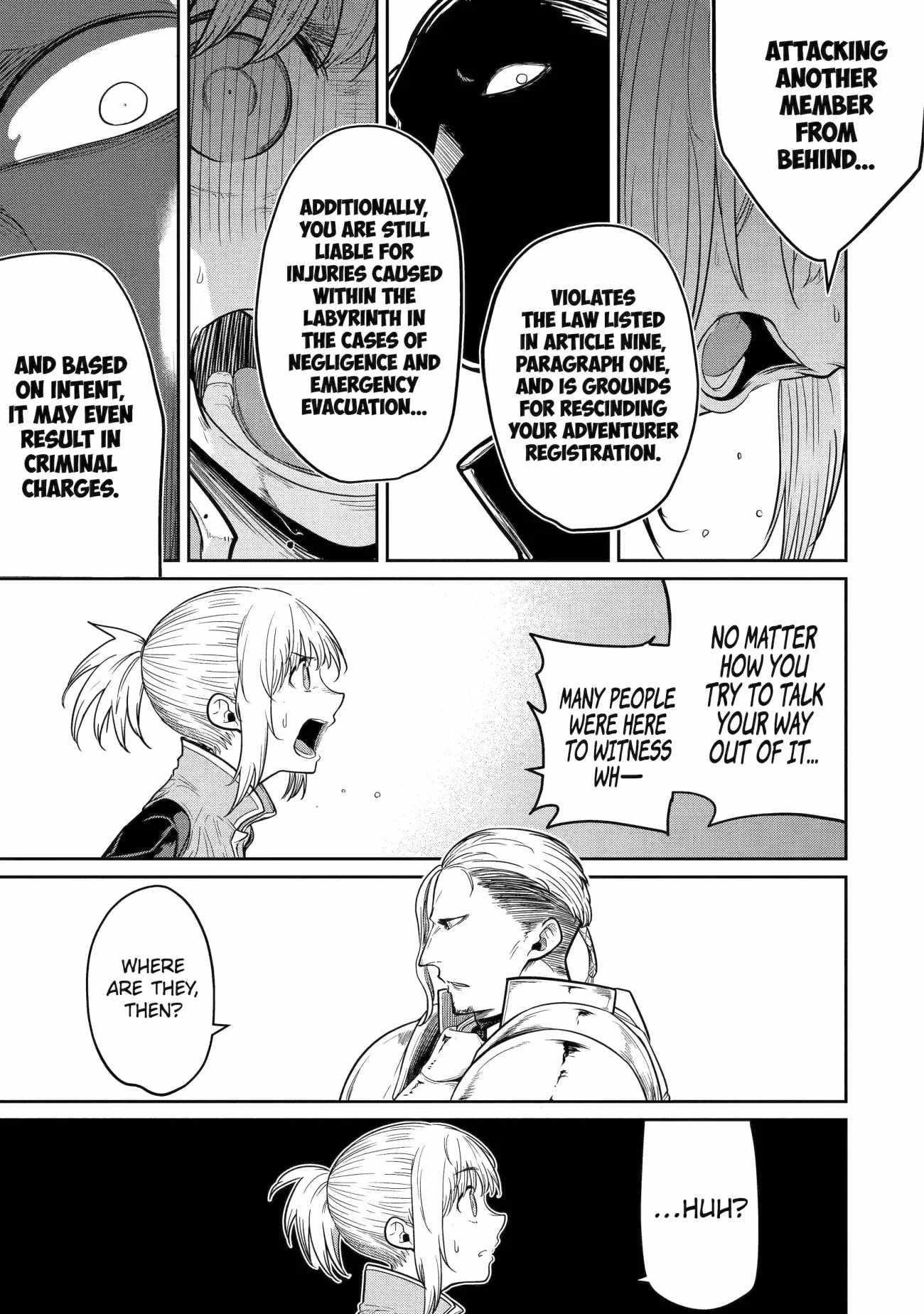 My Blade Will Lead the Way! Abandoned in a Labyrinth as a Directionally Challenged S-Rank Swordsman Chapter 3 - Page 5 in English