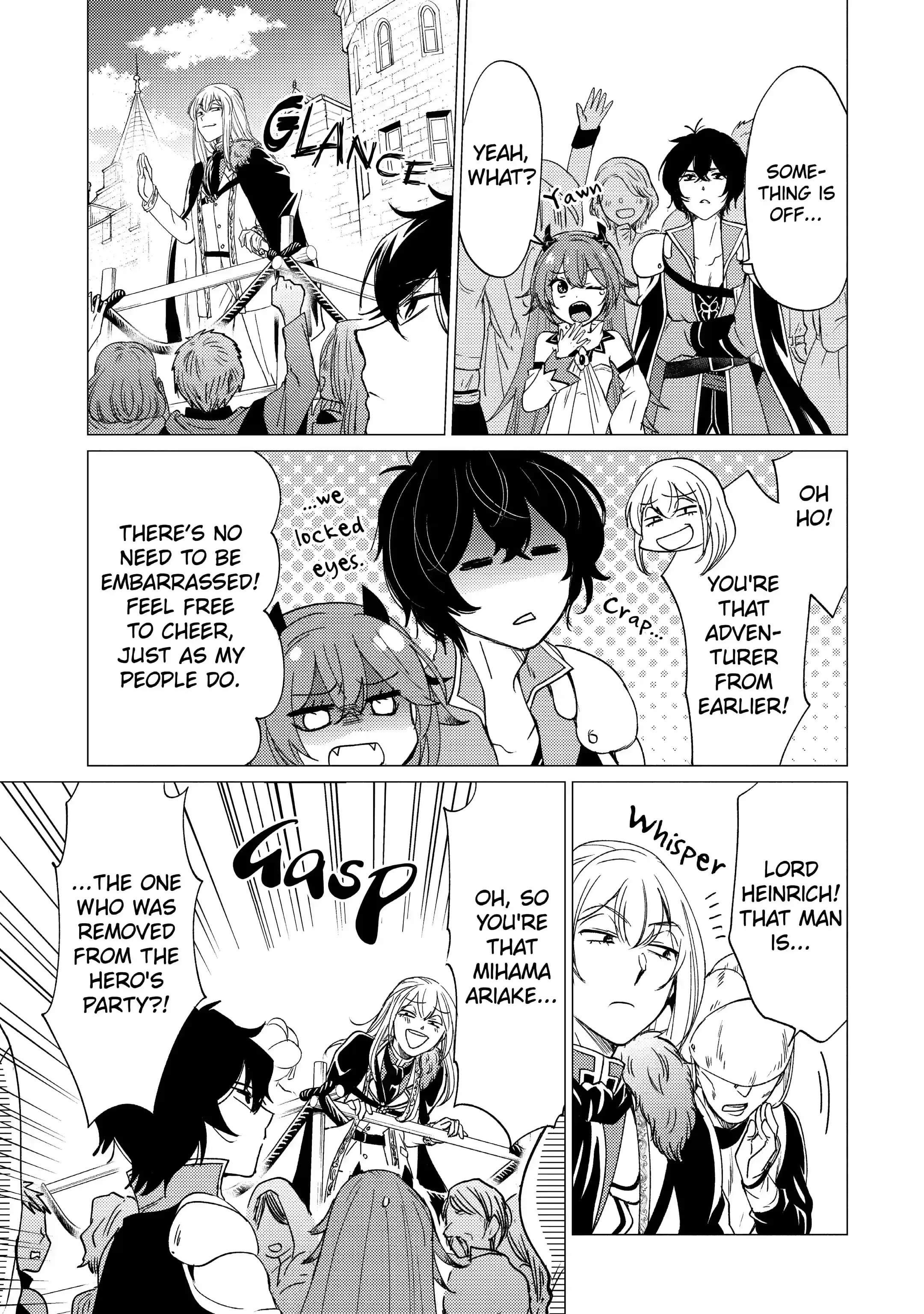 Yuusha party wo tuihou sareta ore daga, ore kara sudatte kuretayoude ureshii. nanode daiseijo, omae ni otte korarete ha komarunodaga? Chapter 19.1 - Page 9 in English