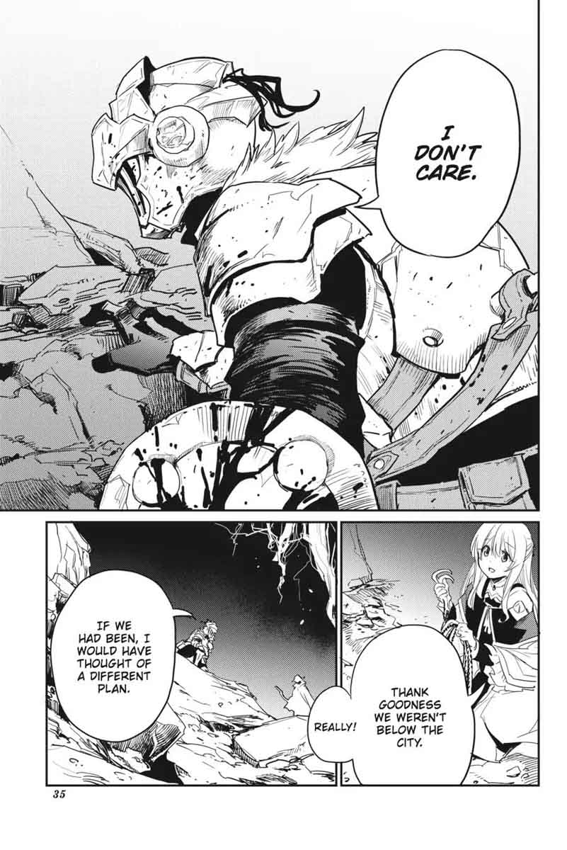 GOBLIN SLAYER Chapter 28 - Page 33 in English