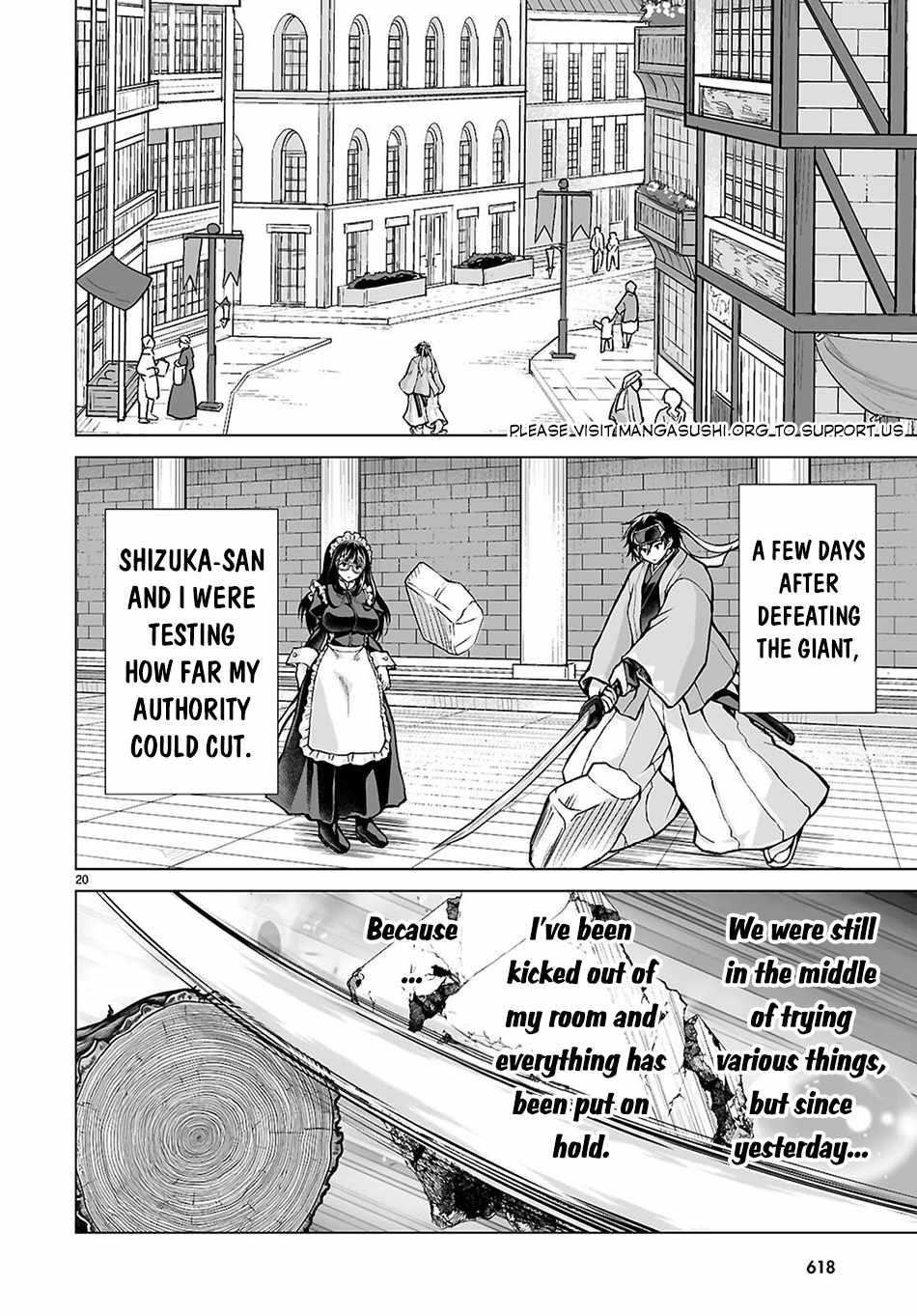 I Was Summoned to Another World, but I Got the Power to Cut Anything, so It Was Easy Mode Chapter 12 - Page 18 in English