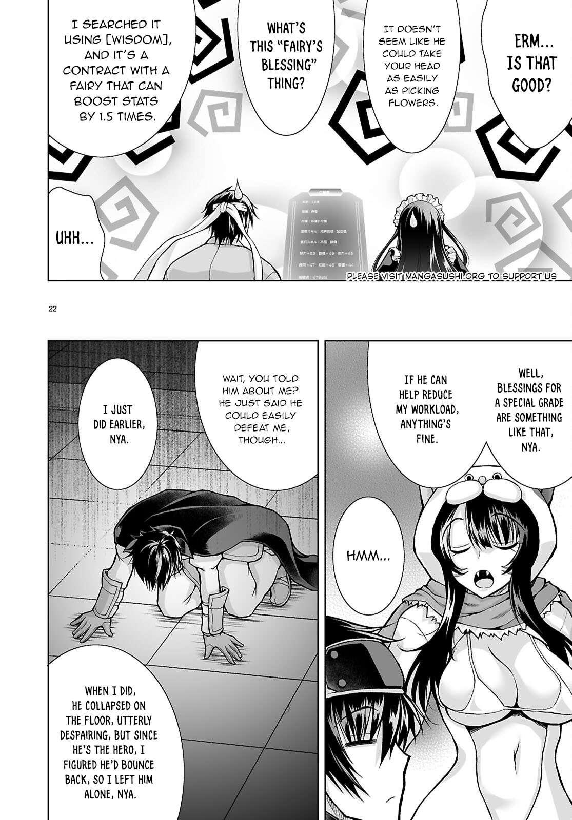 I Was Summoned to Another World, but I Got the Power to Cut Anything, so It Was Easy Mode Chapter 14 - Page 22 in English
