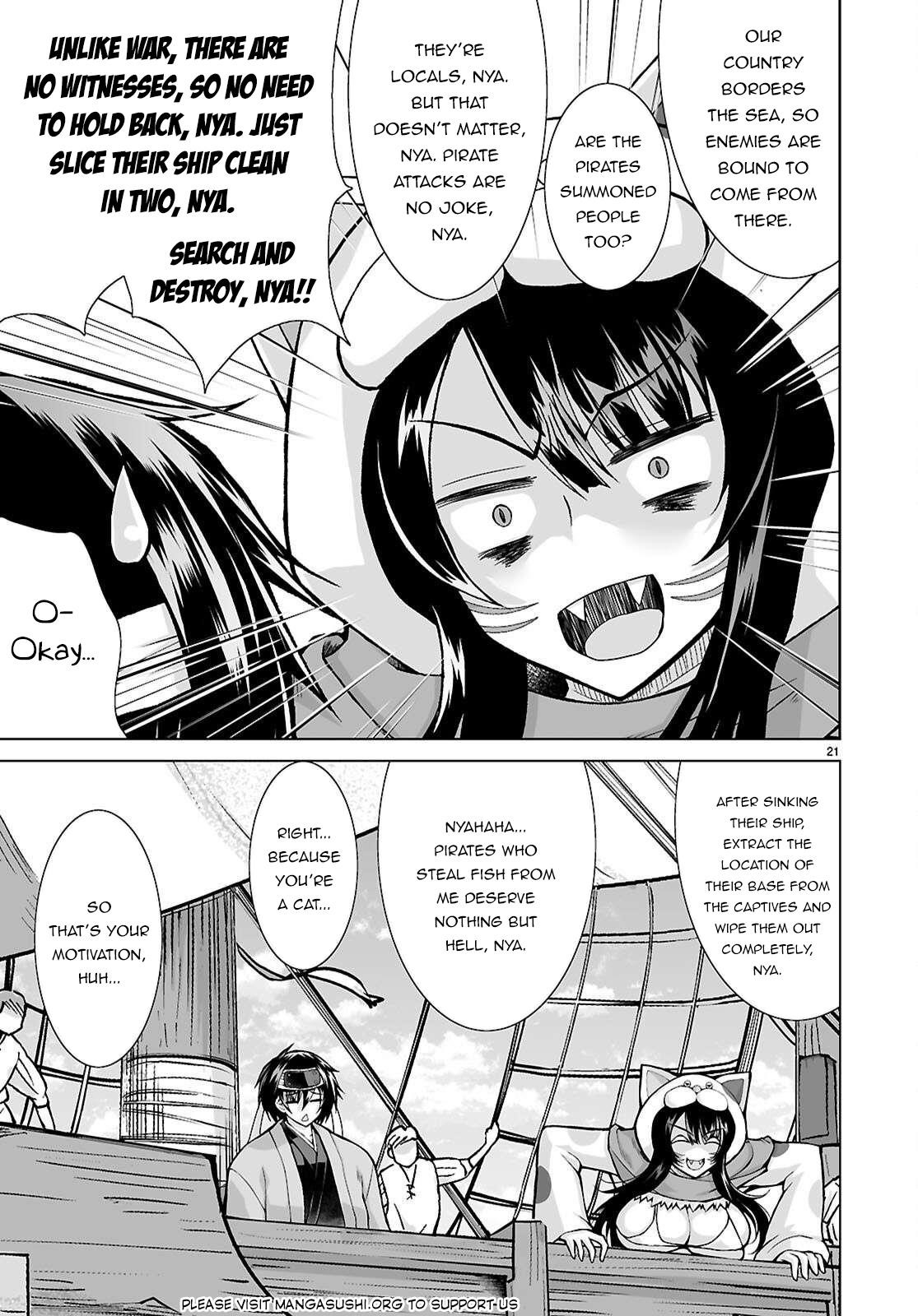 I Was Summoned to Another World, but I Got the Power to Cut Anything, so It Was Easy Mode Chapter 17 - Page 21 in English