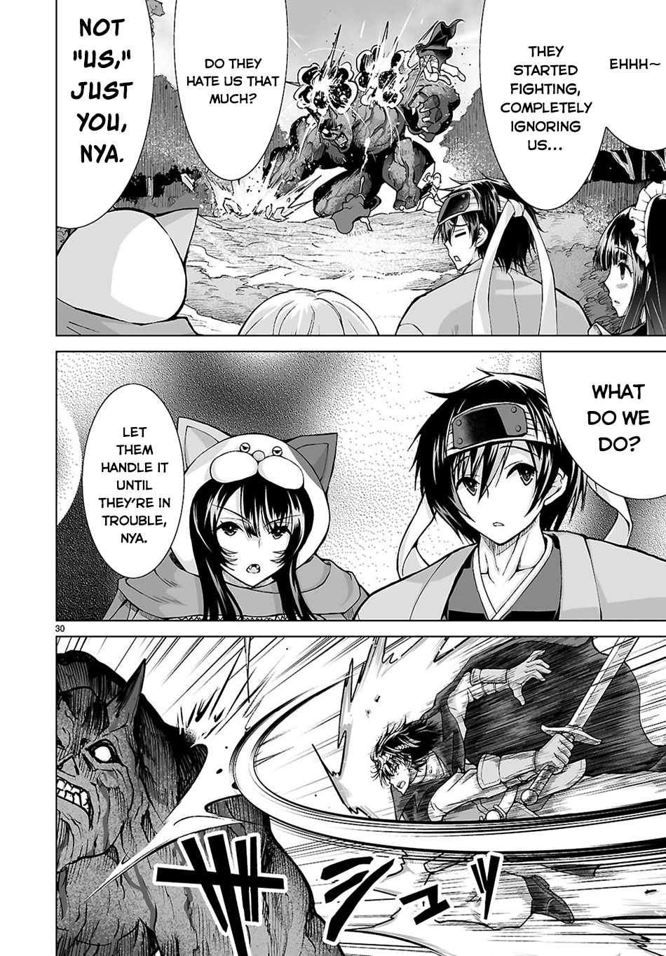 I Was Summoned to Another World, but I Got the Power to Cut Anything, so It Was Easy Mode Chapter 18 - Page 30 in English