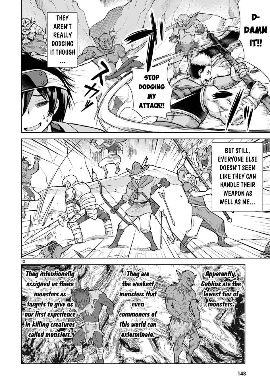 I Was Summoned to Another World, but I Got the Power to Cut Anything, so It Was Easy Mode Chapter 2 - Page 12 in English