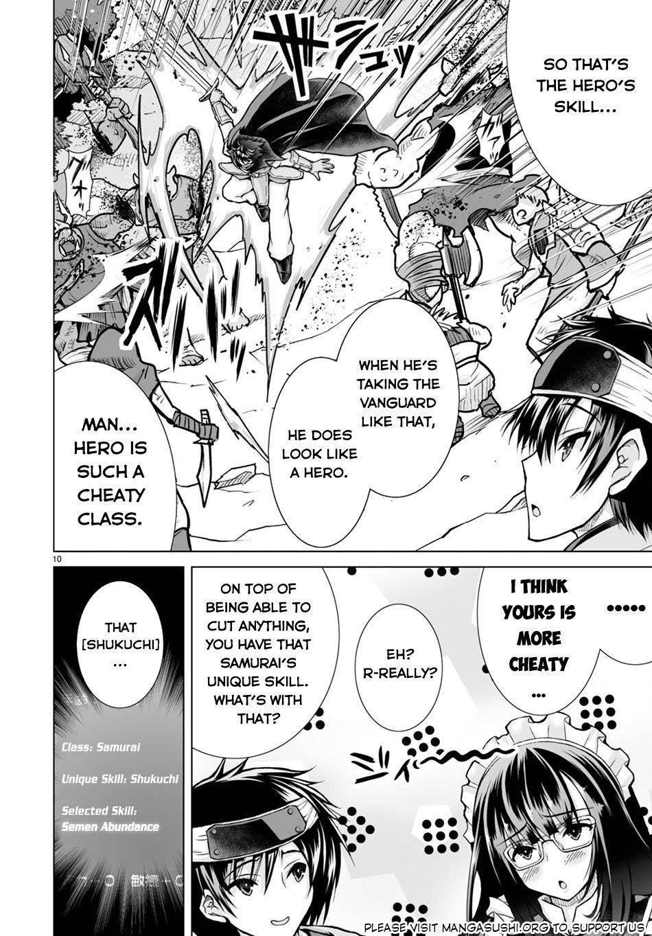 I Was Summoned to Another World, but I Got the Power to Cut Anything, so It Was Easy Mode Chapter 4 - Page 10 in English