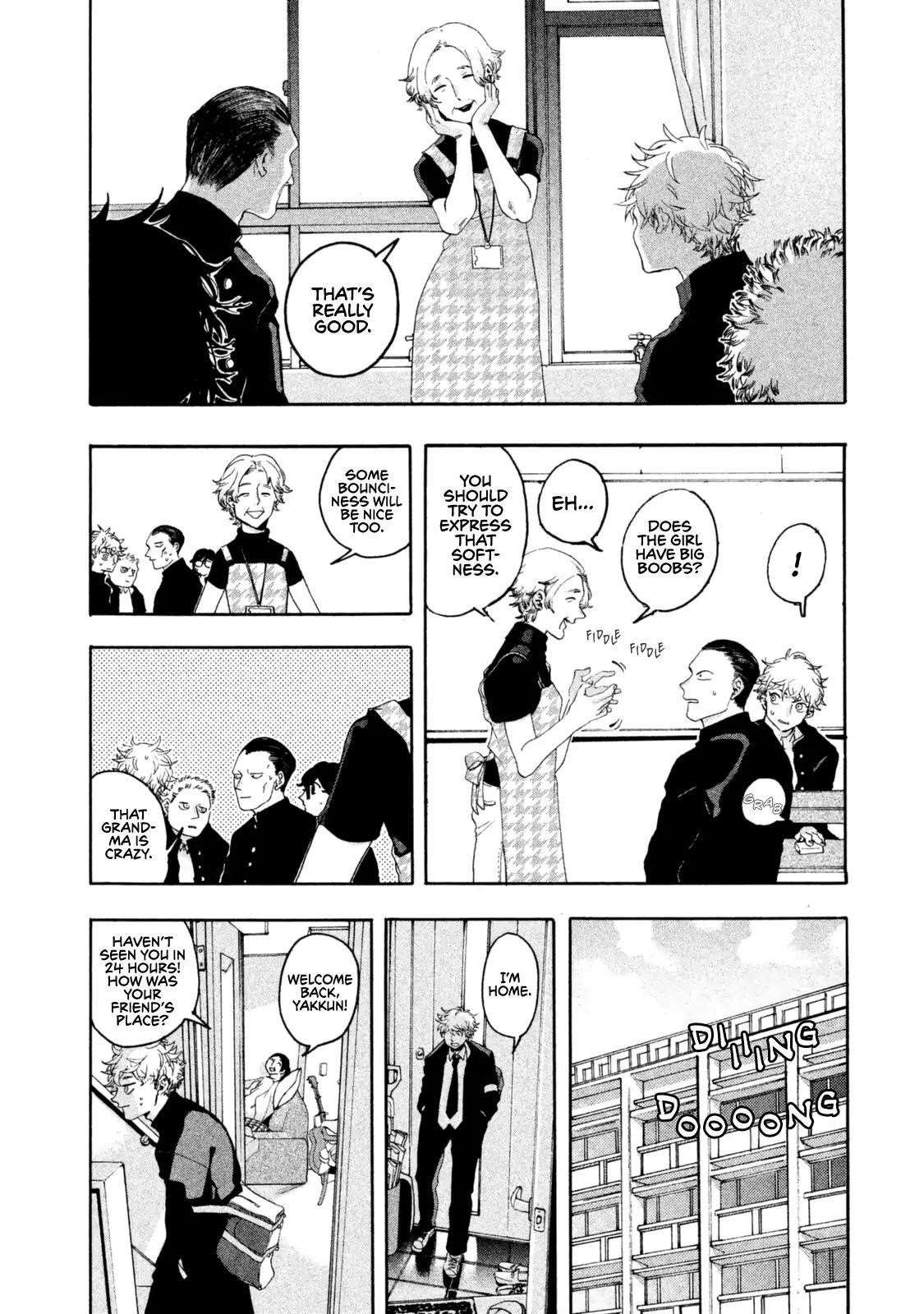 Blue Period Chapter 1 - Page 16 in English
