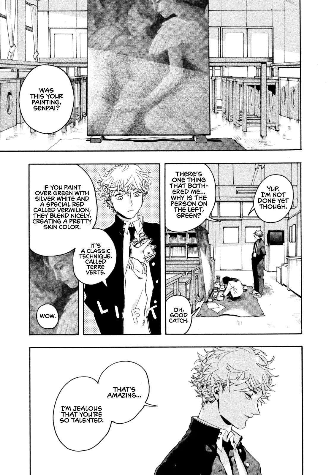 Blue Period Chapter 1 - Page 45 in English