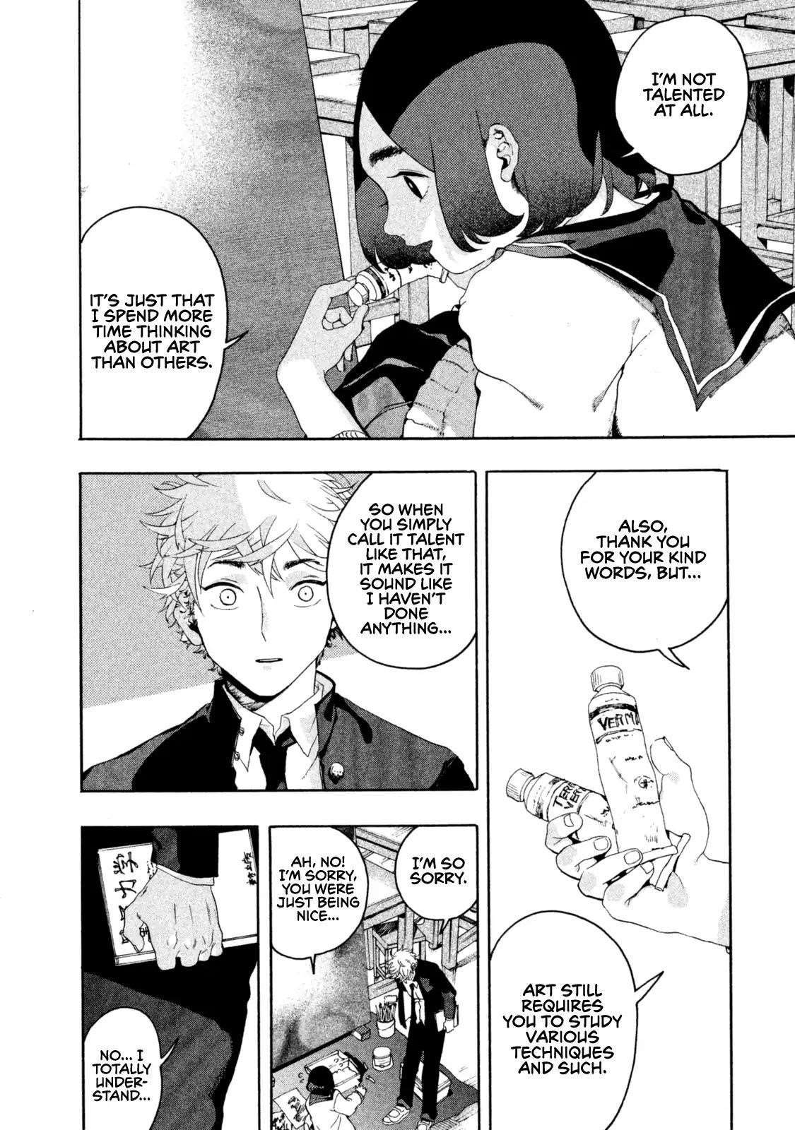 Blue Period Chapter 1 - Page 46 in English