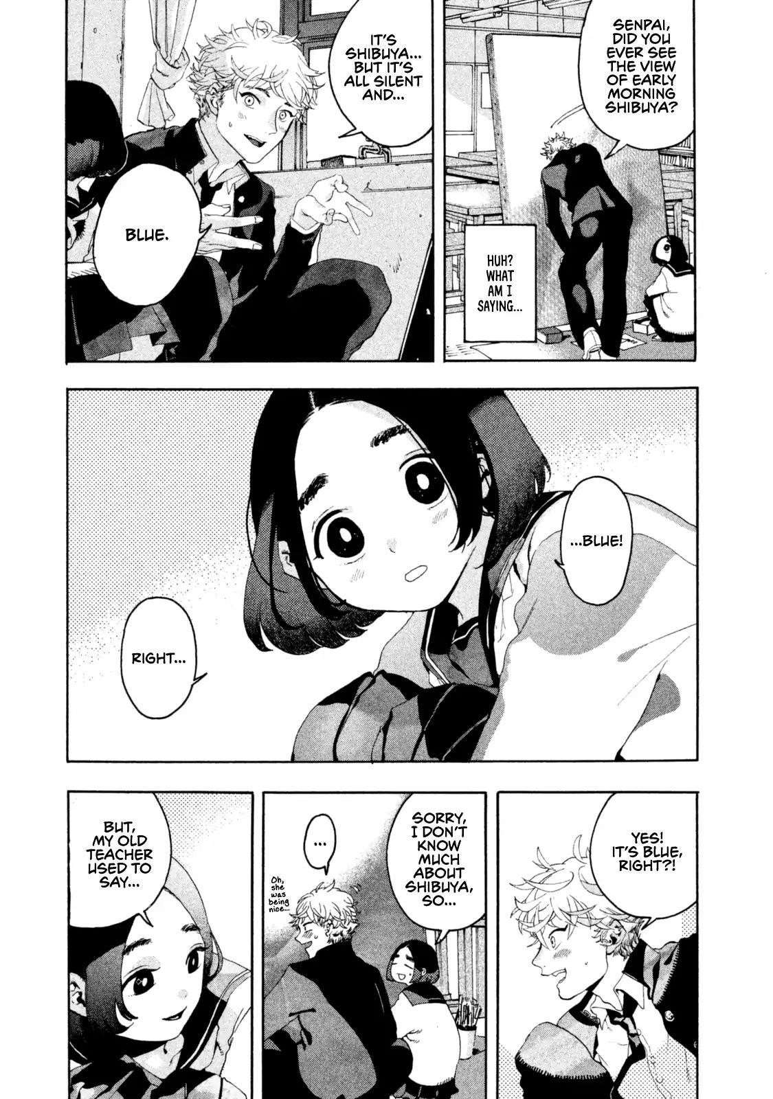 Blue Period Chapter 1 - Page 47 in English