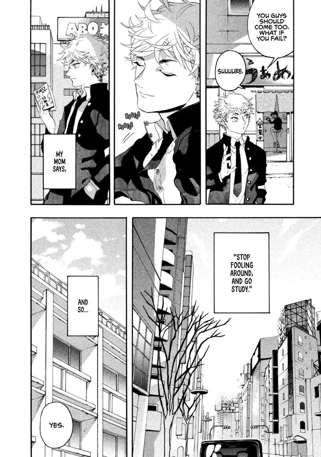 Blue Period Chapter 1 - Page 8 in English
