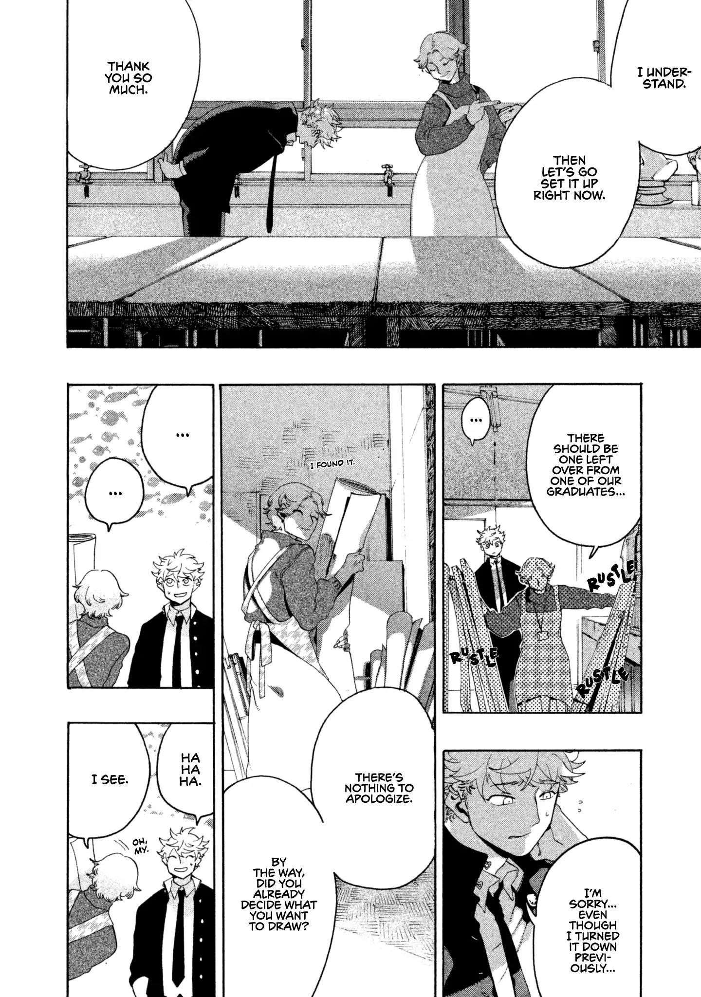 Blue Period Chapter 10 - Page 17 in English