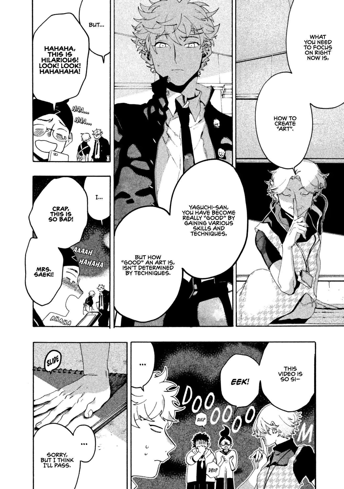 Blue Period Chapter 10 - Page 5 in English