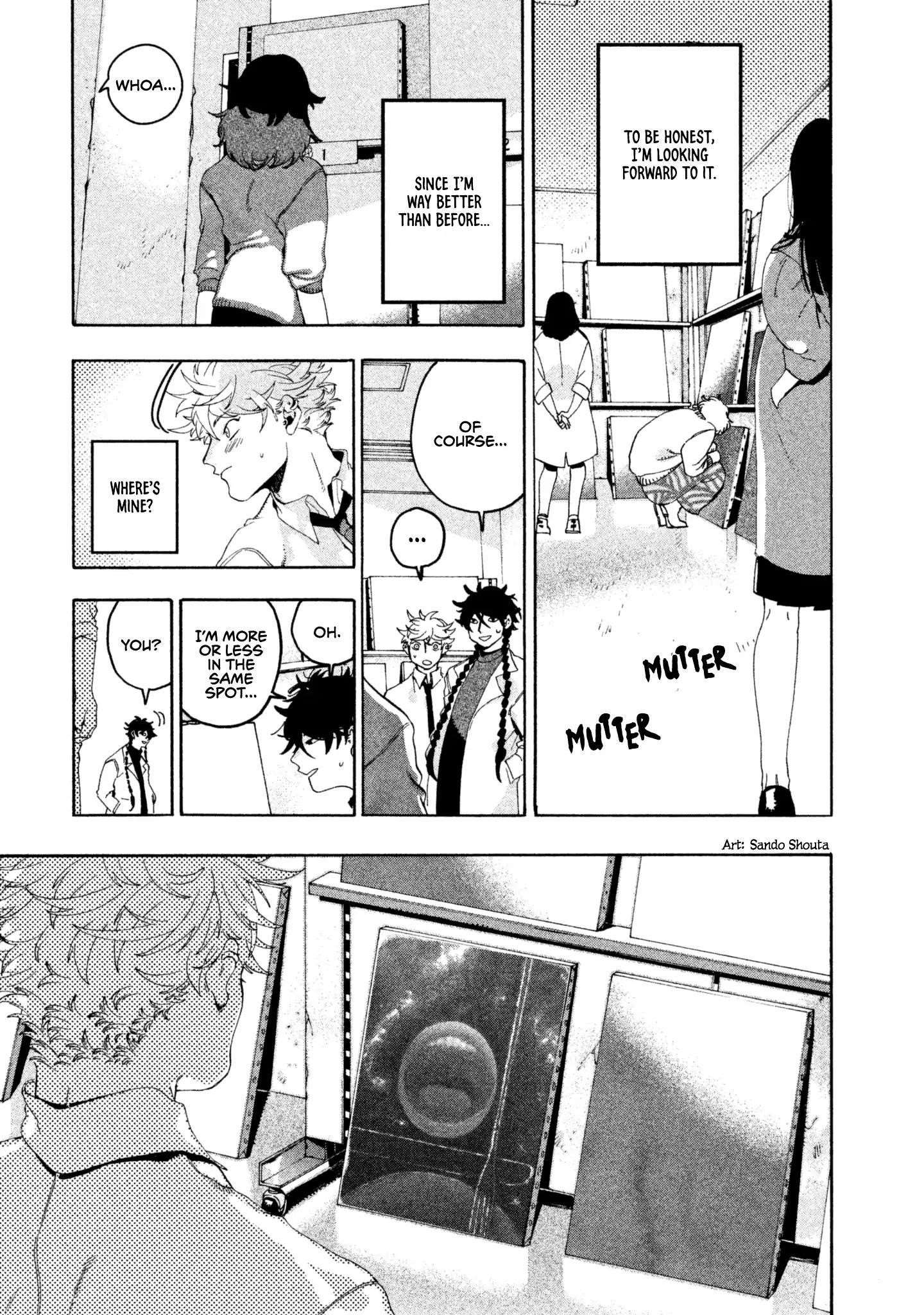 Blue Period Chapter 11 - Page 17 in English