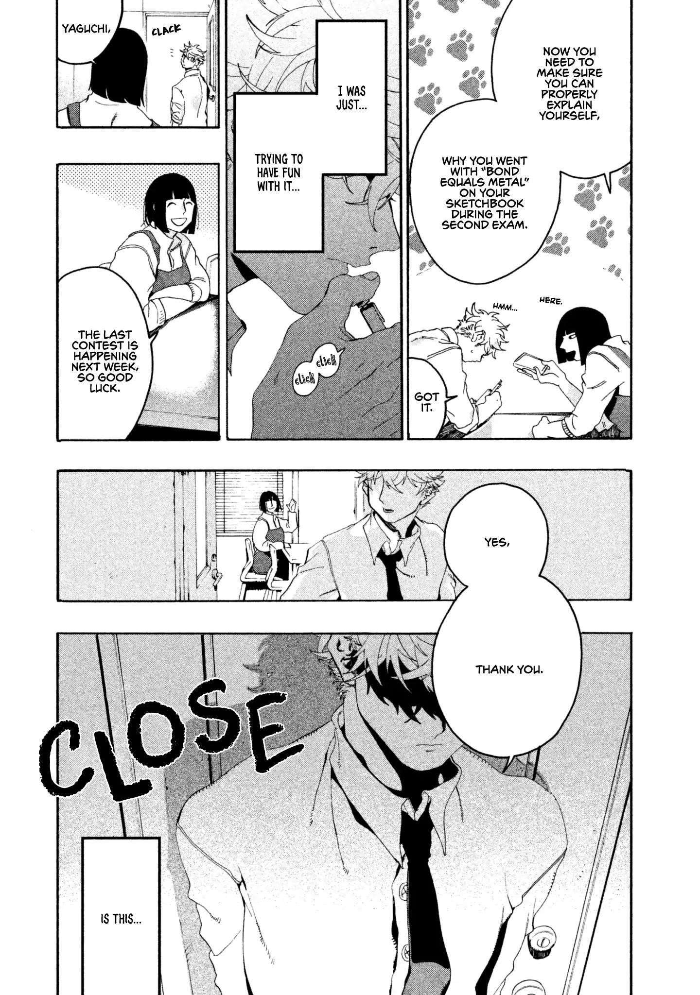 Blue Period Chapter 11 - Page 9 in English