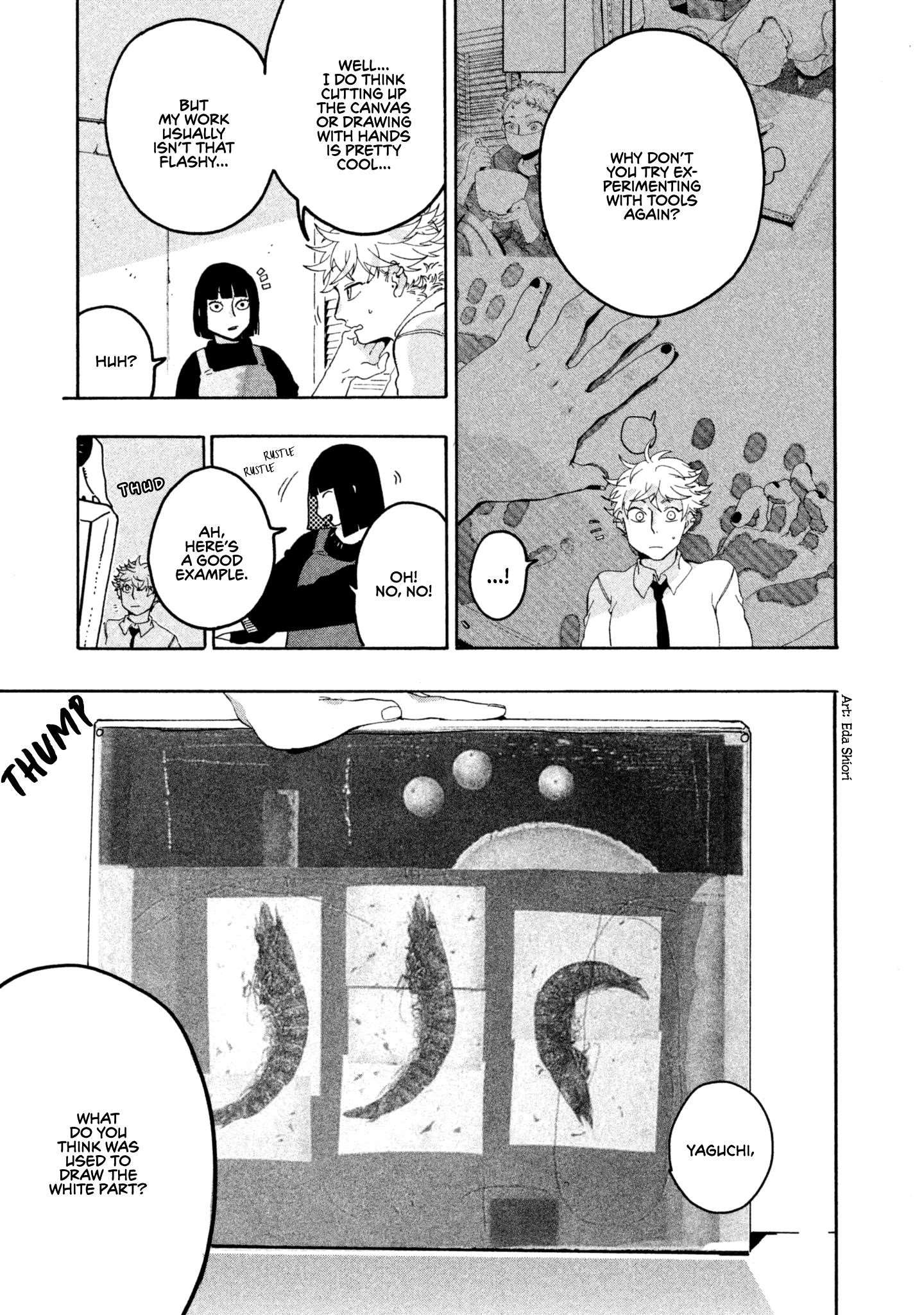 Blue Period Chapter 12 - Page 18 in English