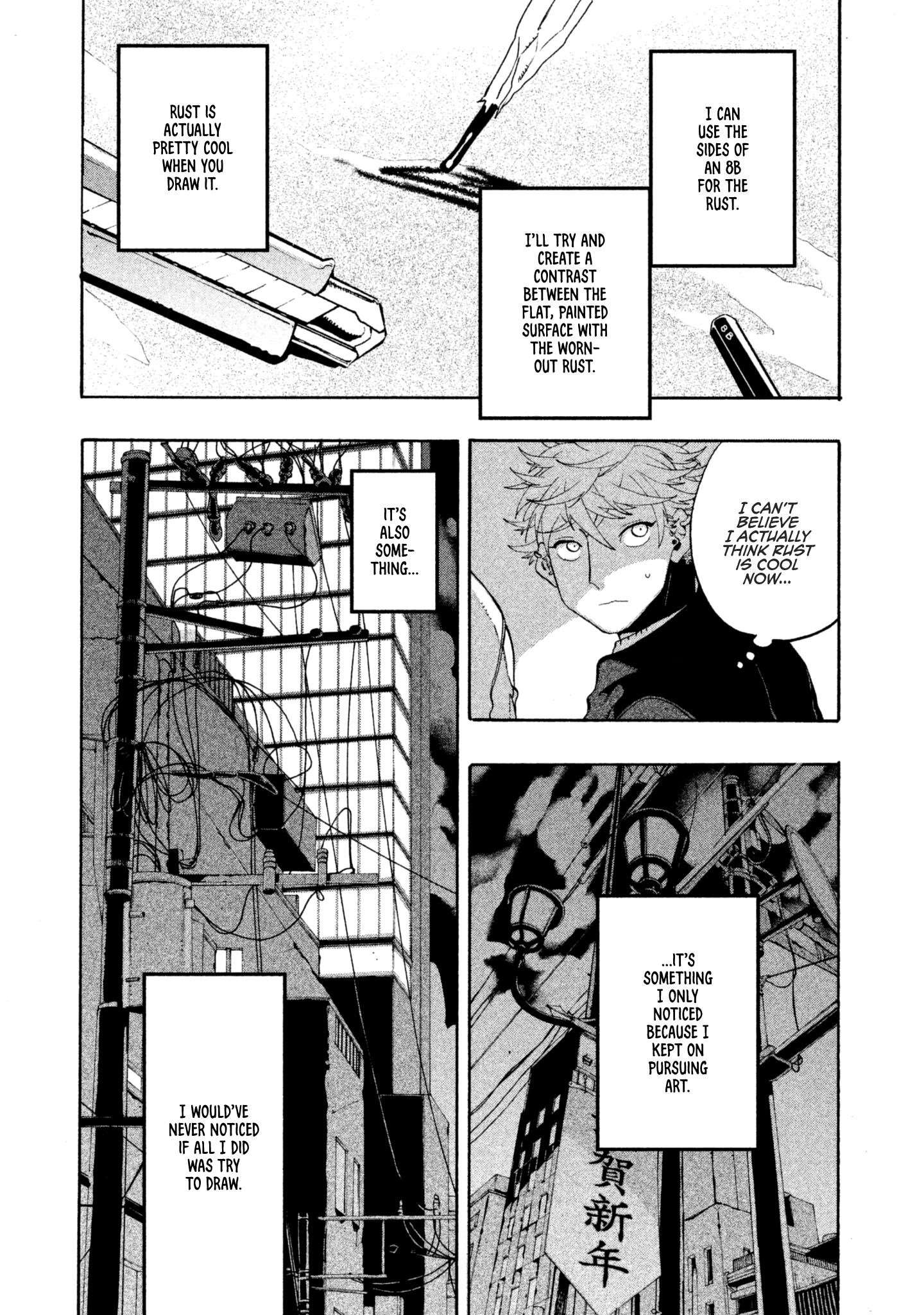 Blue Period Chapter 12 - Page 36 in English