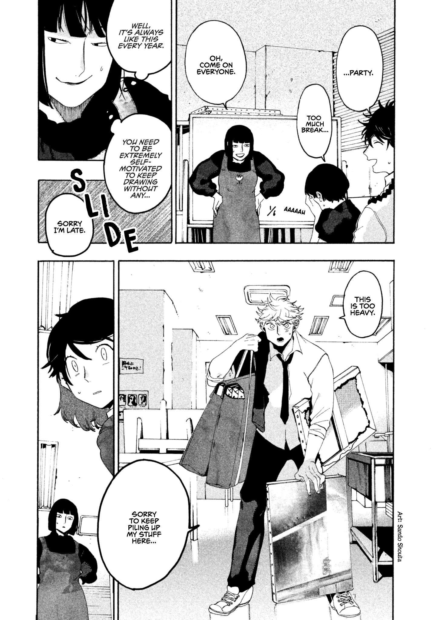 Blue Period Chapter 12 - Page 47 in English
